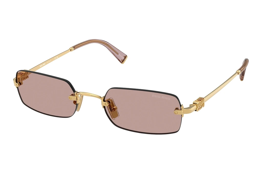 Miu Miu MU B50S 5AK20I Light Purple BrownGold Miu Miu MU B50S 5AK20I Light Purple BrownGold