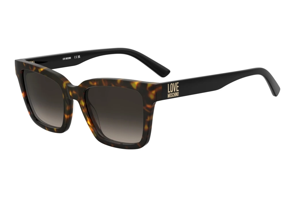 Moschino MOL091/S 086/HA BROWN SHADEDHAVANNA Moschino MOL091/S 086/HA BROWN SHADEDHAVANNA