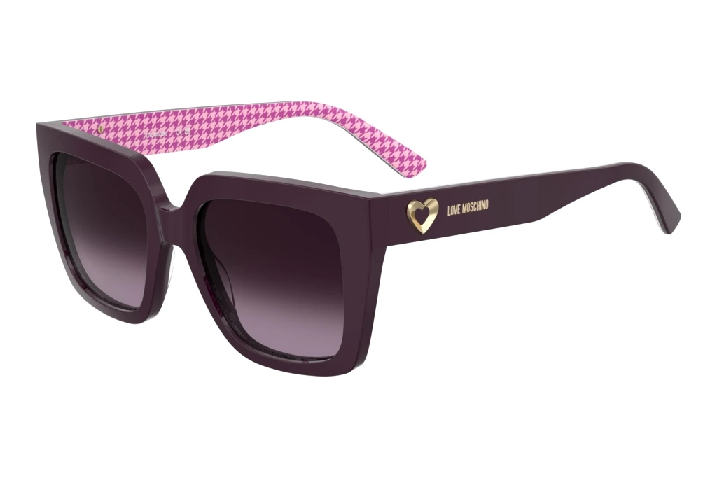 Moschino MOL099/S BPK/DG VIOLET SHADEDPATTERN VIOLET Moschino MOL099/S BPK/DG VIOLET SHADEDPATTERN VIOLET