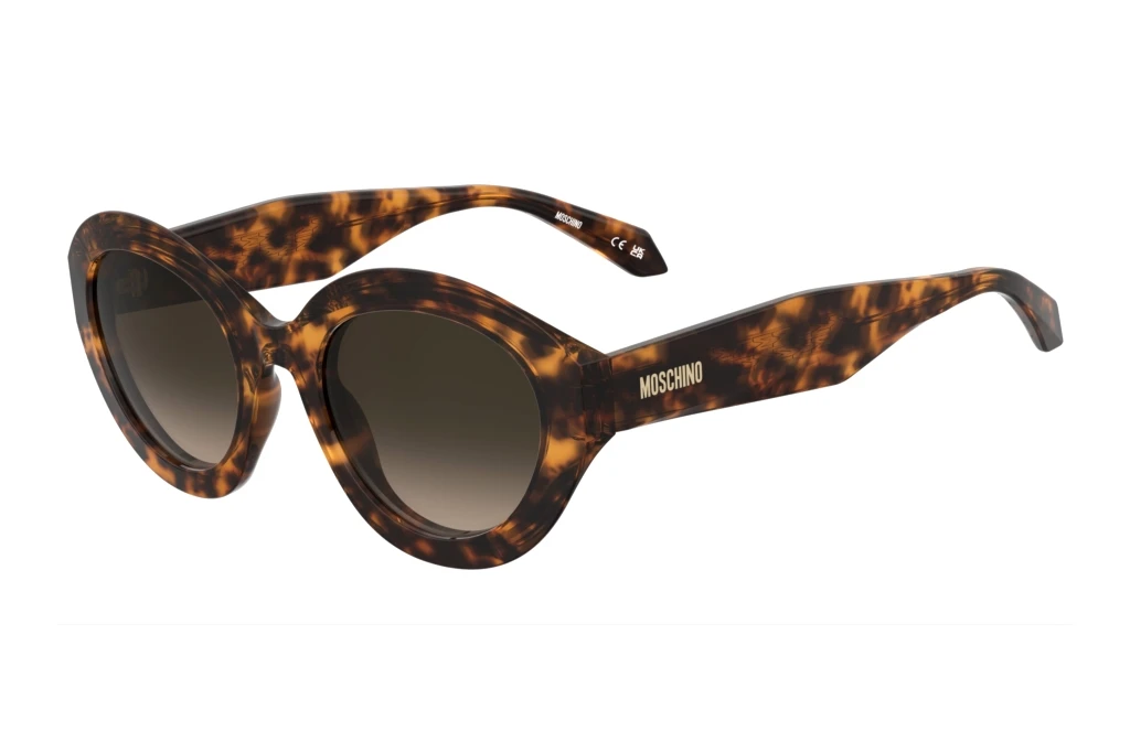 Moschino MOS200/S 086/HA BROWN SHADEDHAVANNA Moschino MOS200/S 086/HA BROWN SHADEDHAVANNA