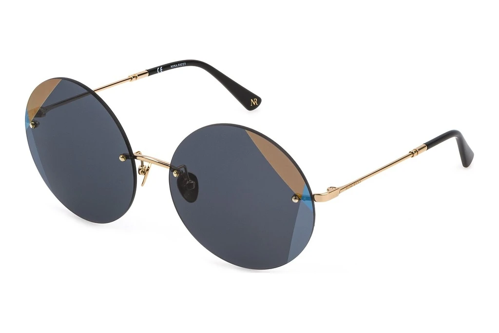 Nina Ricci SNR270 300G SMOKE+GOLD/BLUE/SILVER MIRRORSHINY ROSE GOLD Nina Ricci SNR270 300G SMOKE+GOLD/BLUE/SILVER MIRRORSHINY ROSE GOLD