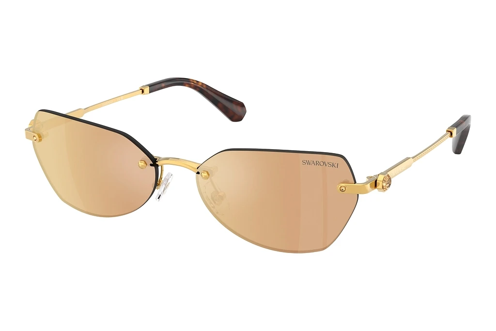 Swarovski SK7038 40077J Dark Brown Mirror Rose GoldDark Gold Swarovski SK7038 40077J Dark Brown Mirror Rose GoldDark Gold