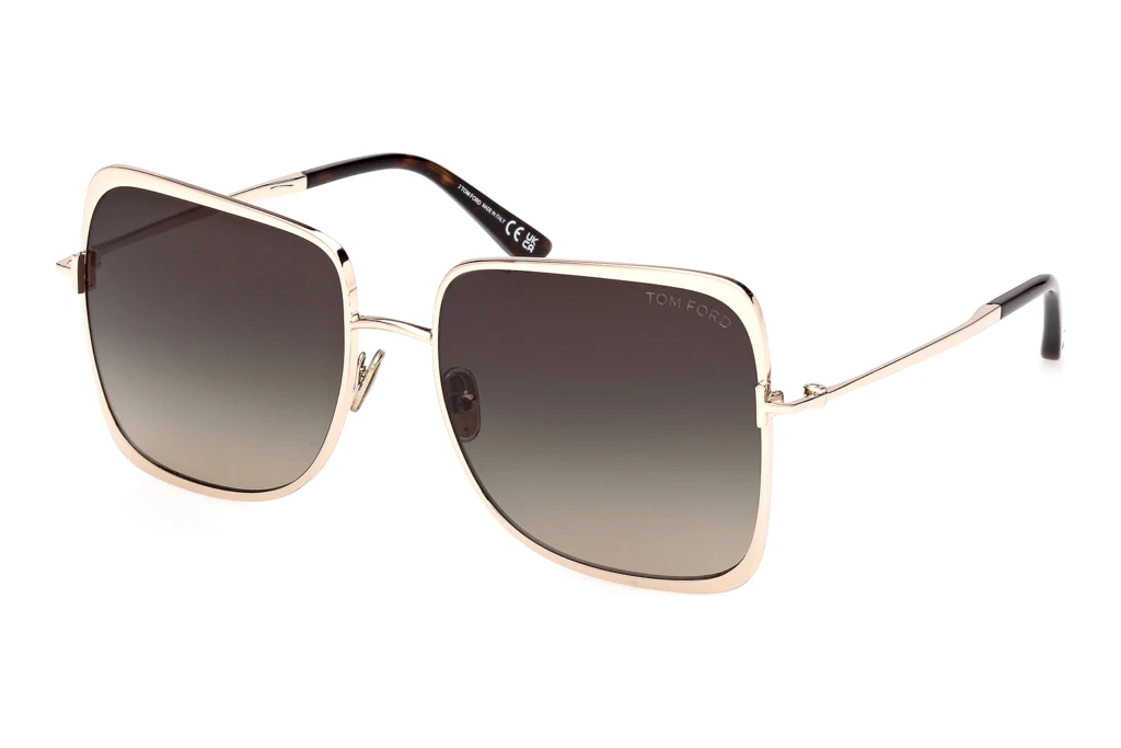Tom Ford FT1319 28B grau verlaufendGlänzend Rose Gold Tom Ford FT1319 28B grau verlaufendGlänzend Rose Gold