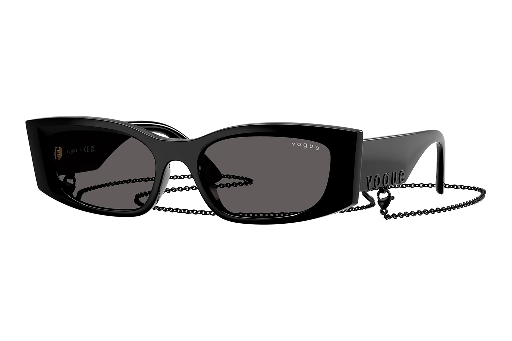 Vogue Eyewear VO5655SU W44/87 Black SmokeBlack Vogue Eyewear VO5655SU W44/87 Black SmokeBlack