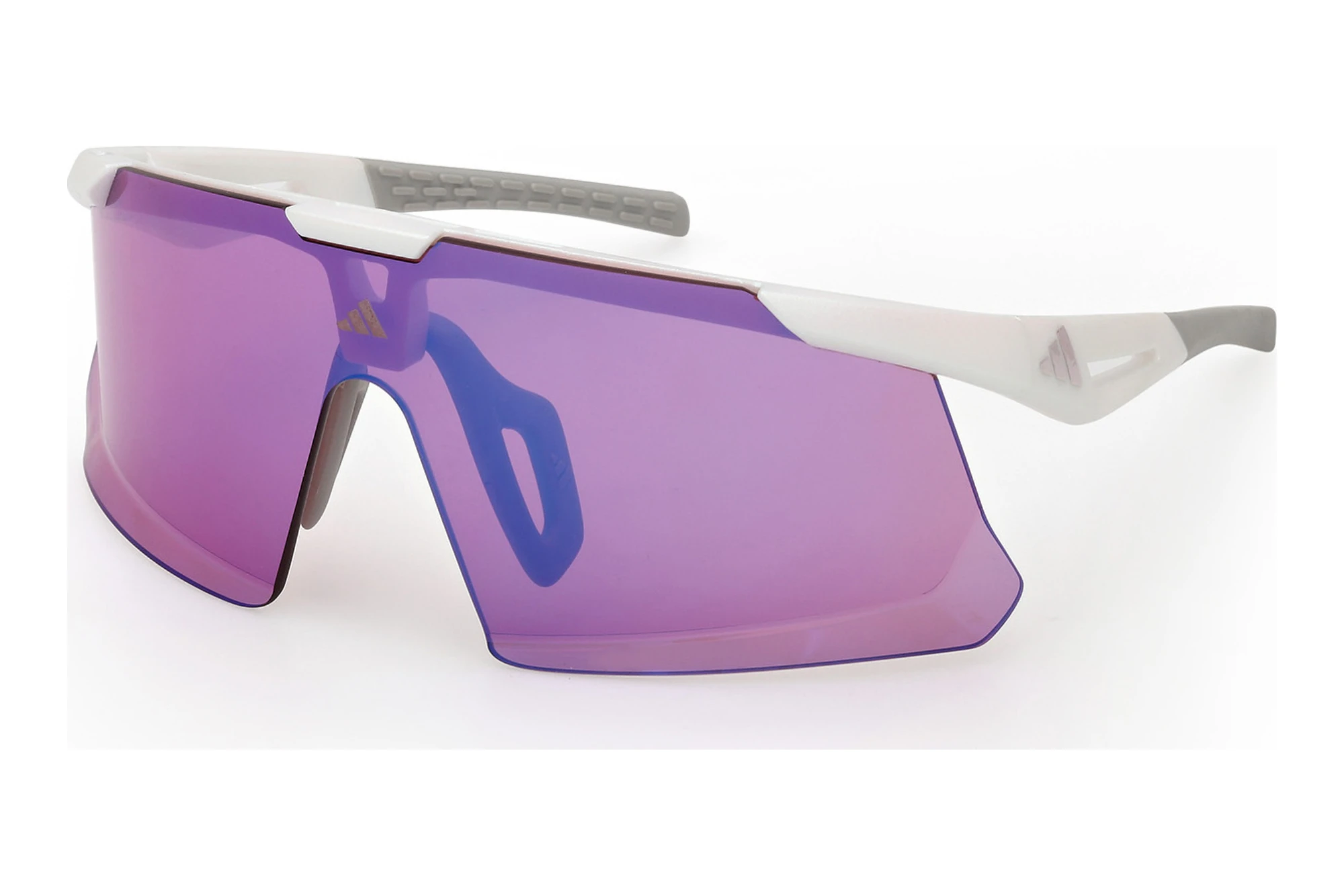 Adidas SP0107 21Z violett verspiegeltMatt Weiss Adidas SP0107 21Z violett verspiegeltMatt Weiss