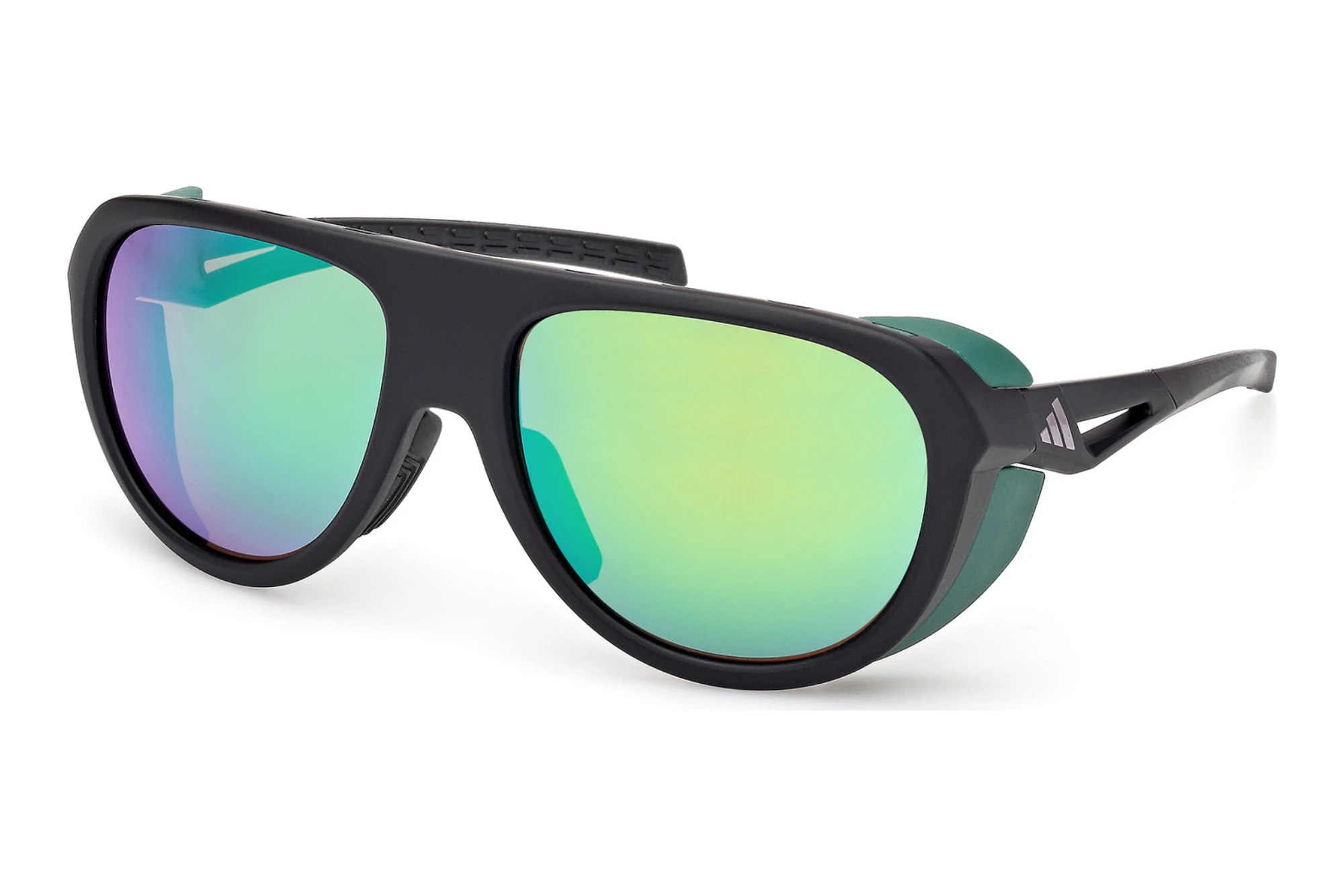 Adidas SP0110 02Q grün verspiegeltMatt Schwarz Adidas SP0110 02Q grün verspiegeltMatt Schwarz