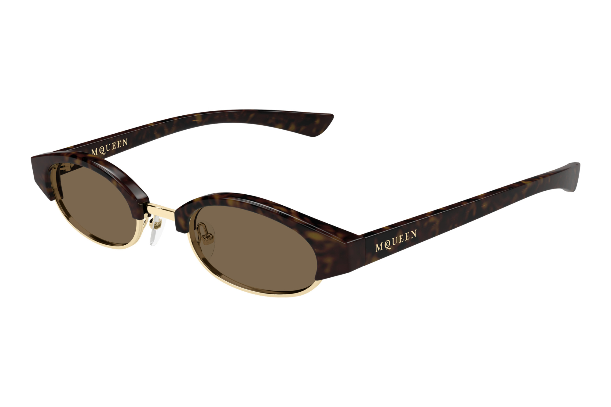 Alexander McQueen AM0534S 002 HAVANA Alexander McQueen AM0534S 002 HAVANA