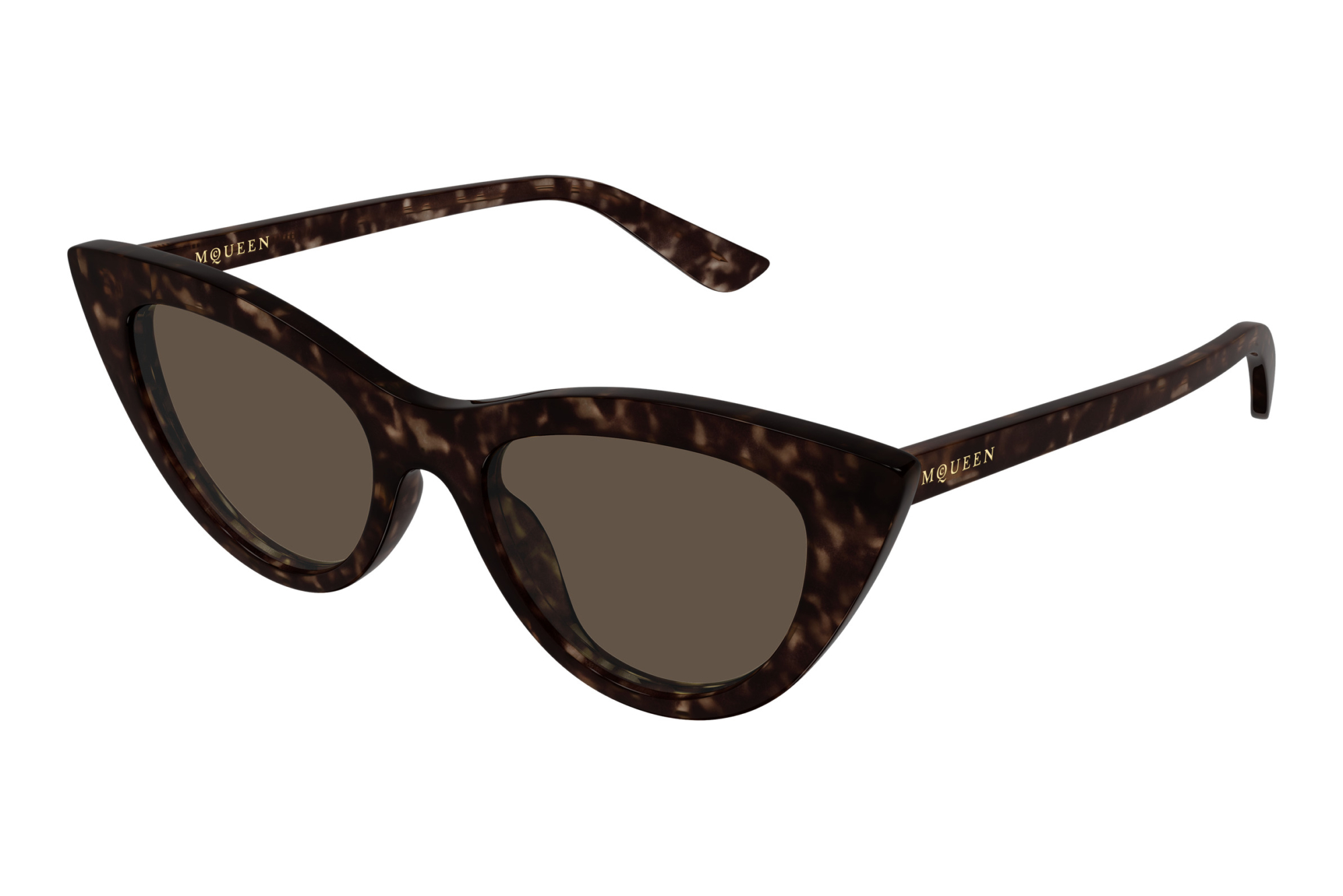 Alexander McQueen AM0577S 002 HAVANA Alexander McQueen AM0577S 002 HAVANA