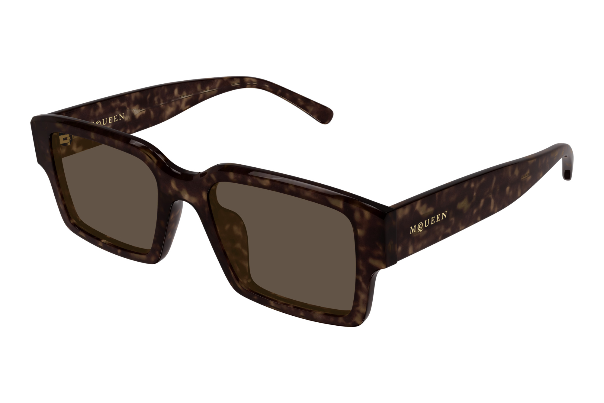 Alexander McQueen AM0579S 002 HAVANA Alexander McQueen AM0579S 002 HAVANA