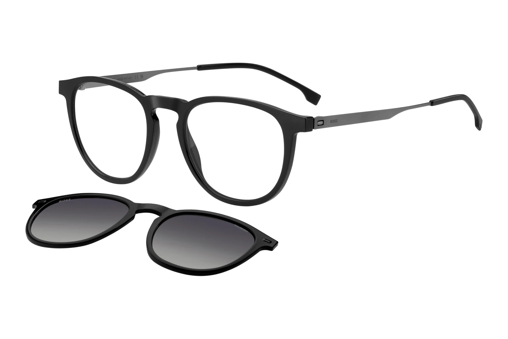 Boss BOSS 1640/CS 284/LB GREEN SHADED POLARIZEDBLACK RUTHENIUM Boss BOSS 1640/CS 284/LB GREEN SHADED POLARIZEDBLACK RUTHENIUM