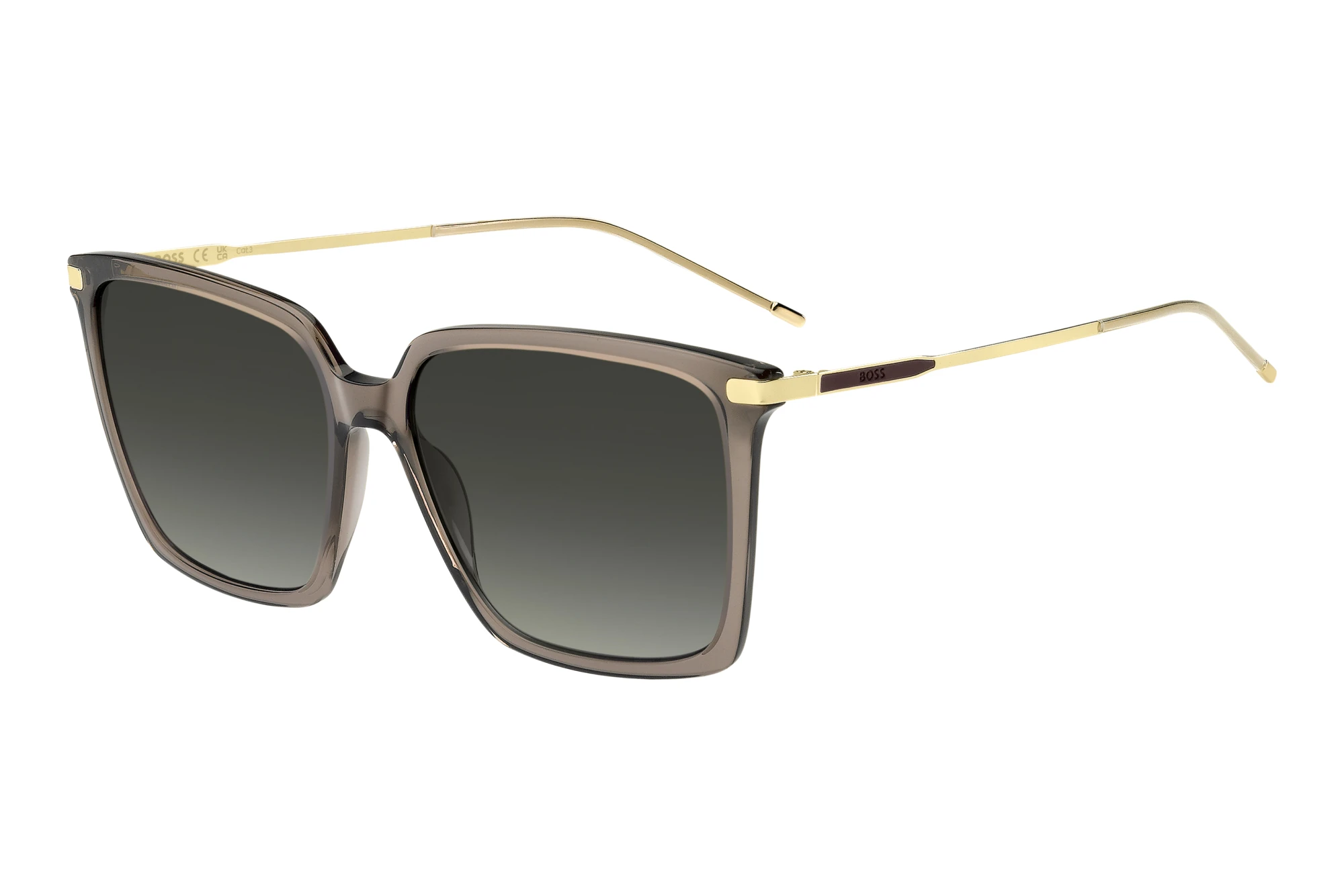 Boss BOSS 1947/S 09Q/9O DARK GREY SHADEDBROWN Boss BOSS 1947/S 09Q/9O DARK GREY SHADEDBROWN