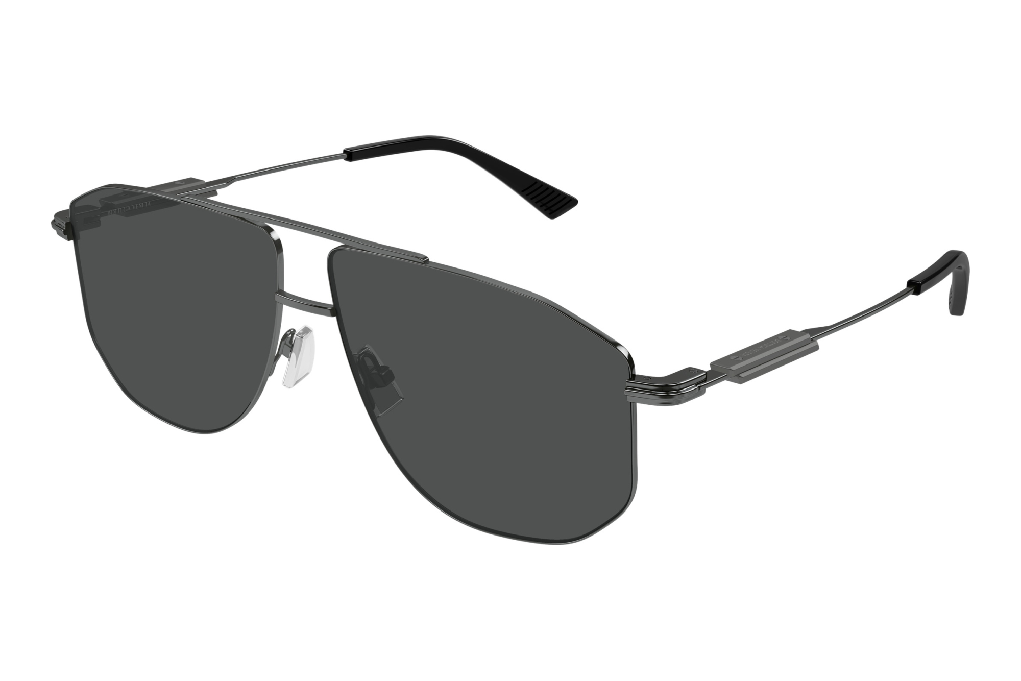Bottega Veneta BV1509S 001 GUNMETAL Bottega Veneta BV1509S 001 GUNMETAL