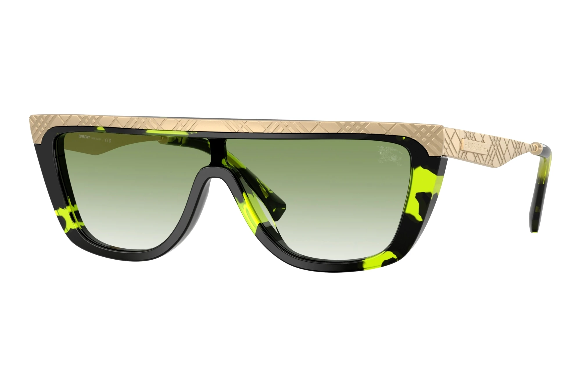 Burberry BE3174 13598E Clear Gradient GreenGreen Havana Burberry BE3174 13598E Clear Gradient GreenGreen Havana