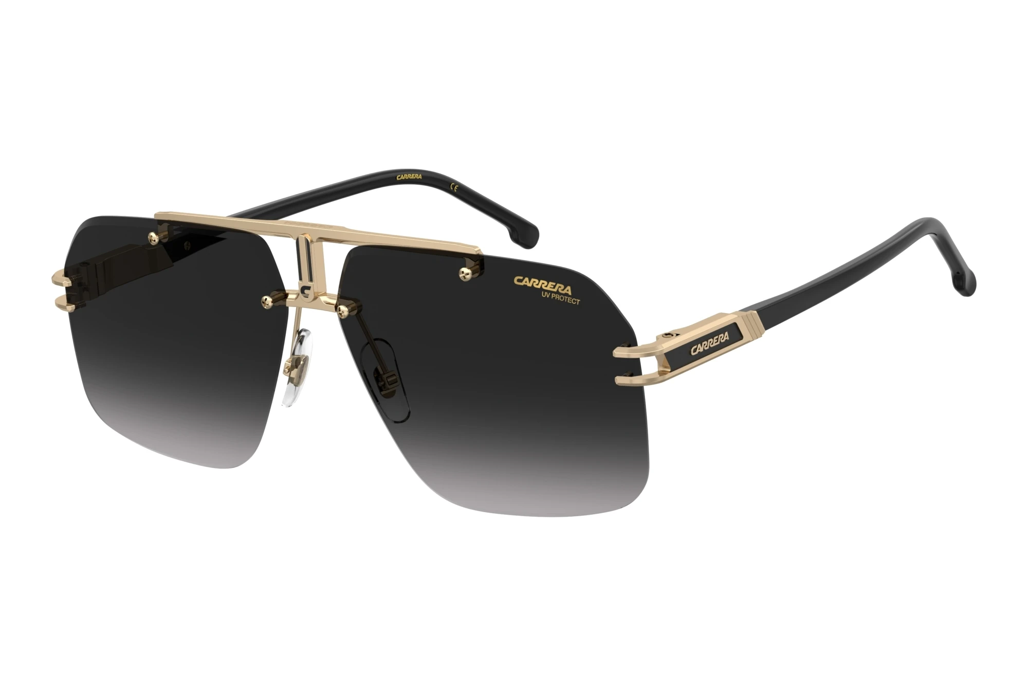 Carrera CARRERA 1054/S 2M2/9O DARK GREY SHADEDBLACK GOLD Carrera CARRERA 1054/S 2M2/9O DARK GREY SHADEDBLACK GOLD