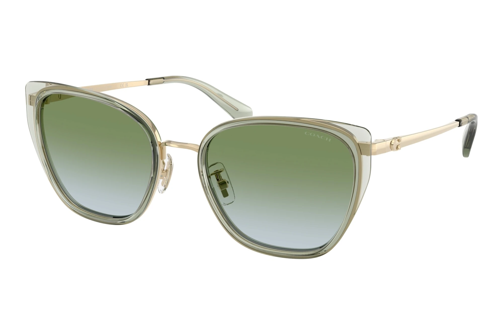 Coach HC7187 9486I7 Green Blue GradientGold/Sage Coach HC7187 9486I7 Green Blue GradientGold/Sage