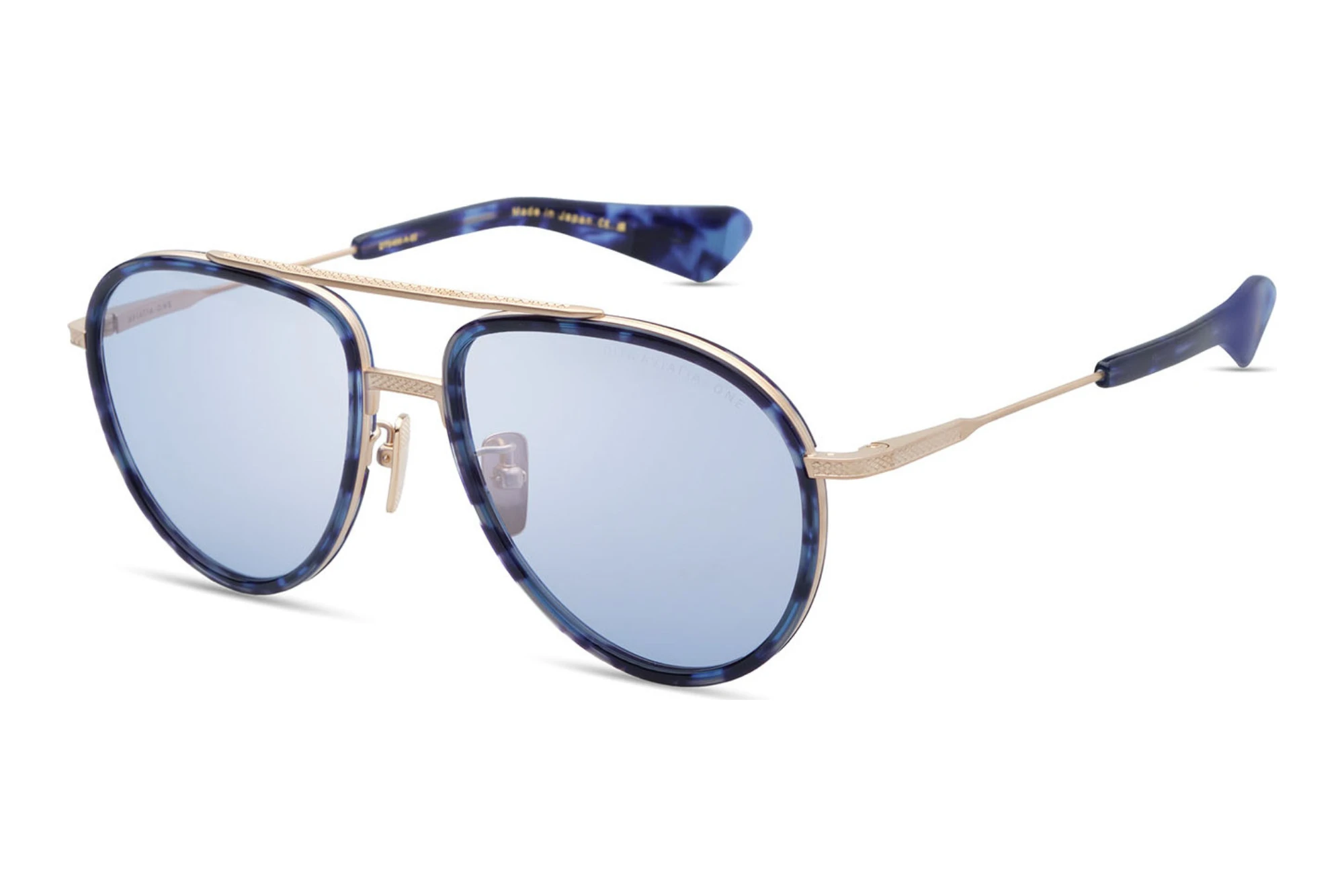 DITA DTS-456 02A BLUE PHOTOCHROMATICMATTE WHITE GOLD - BLUE TORTOISE DITA DTS-456 02A BLUE PHOTOCHROMATICMATTE WHITE GOLD - BLUE TORTOISE
