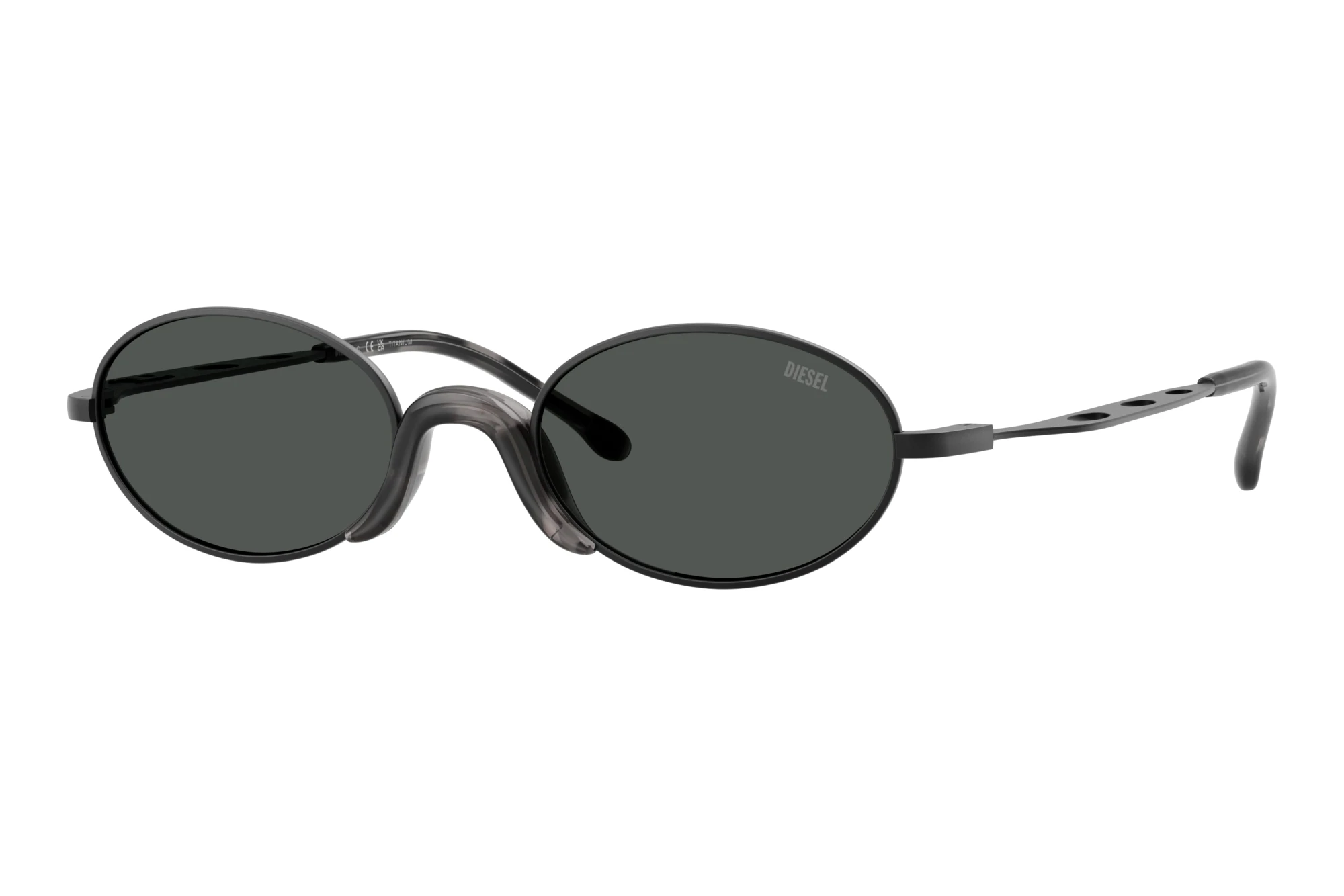 Diesel DL1023T 104887 Dark GreyBlack Matte Diesel DL1023T 104887 Dark GreyBlack Matte
