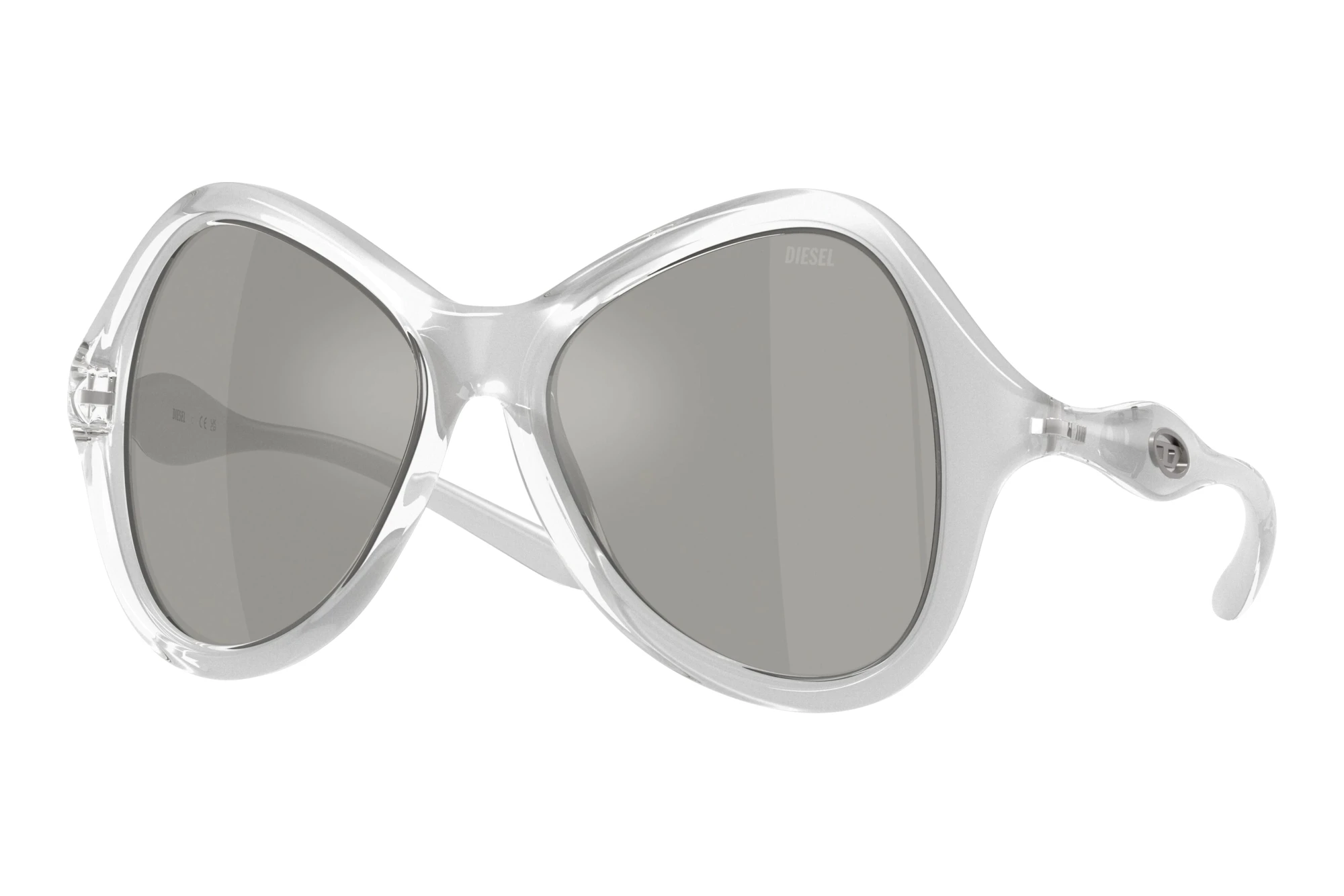 Diesel DL3010U 20296G Mirror SilverMetallic Crystal Diesel DL3010U 20296G Mirror SilverMetallic Crystal