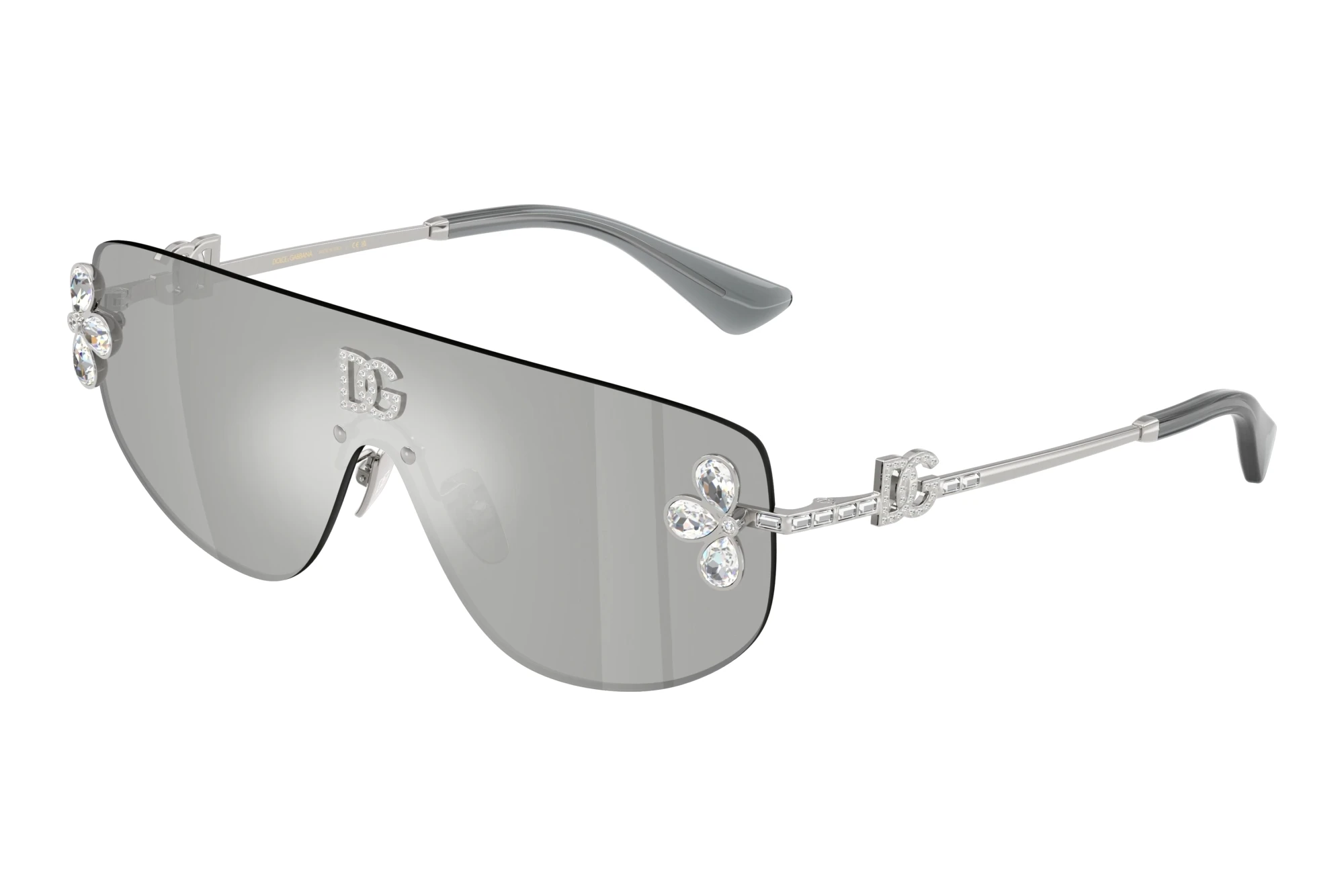 Dolce & Gabbana DG2333B 05/8V Clear Mirror SilverSilver Dolce & Gabbana DG2333B 05/8V Clear Mirror SilverSilver