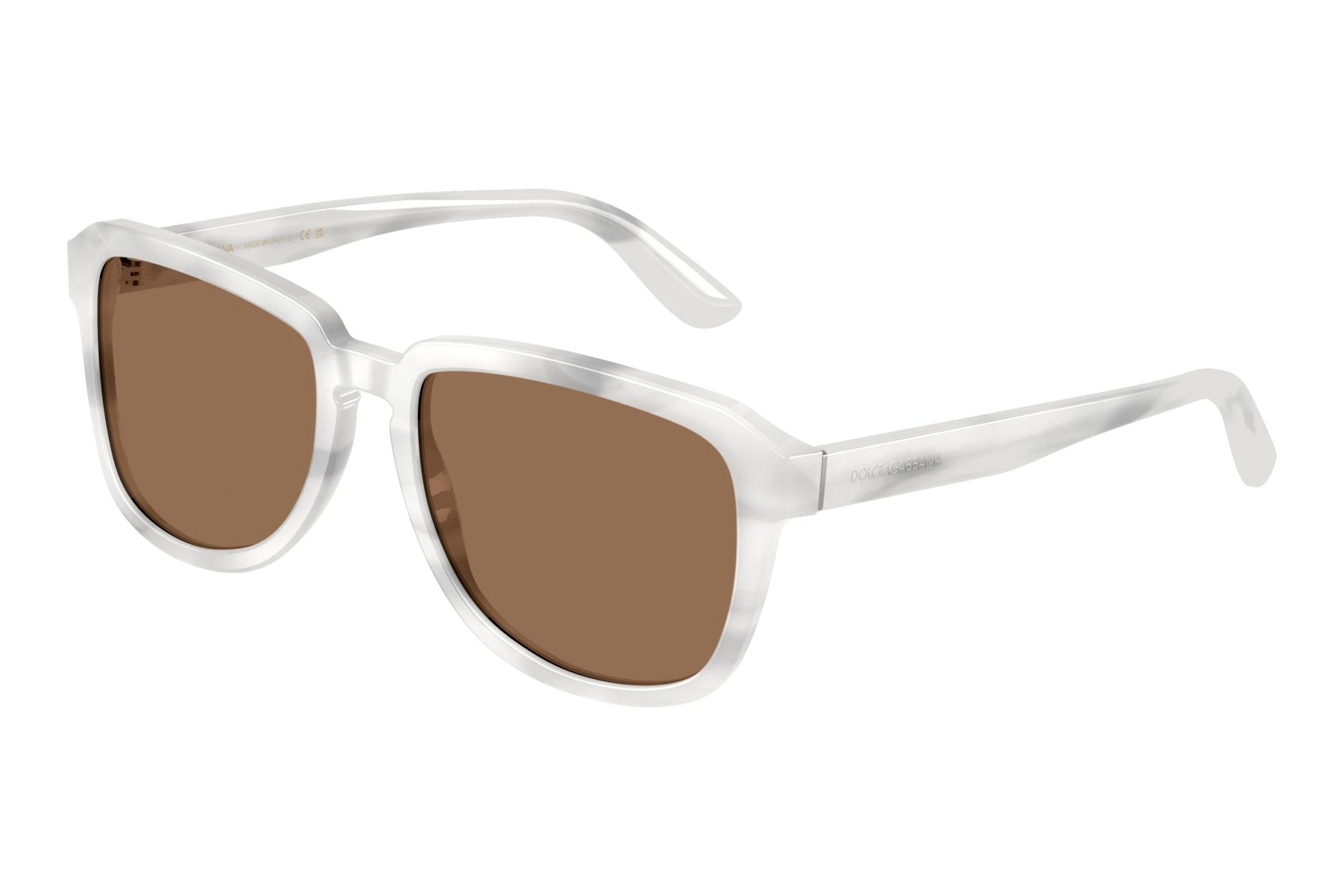 Dolce & Gabbana DG4566 349573 TabaccoStriped White Dolce & Gabbana DG4566 349573 TabaccoStriped White