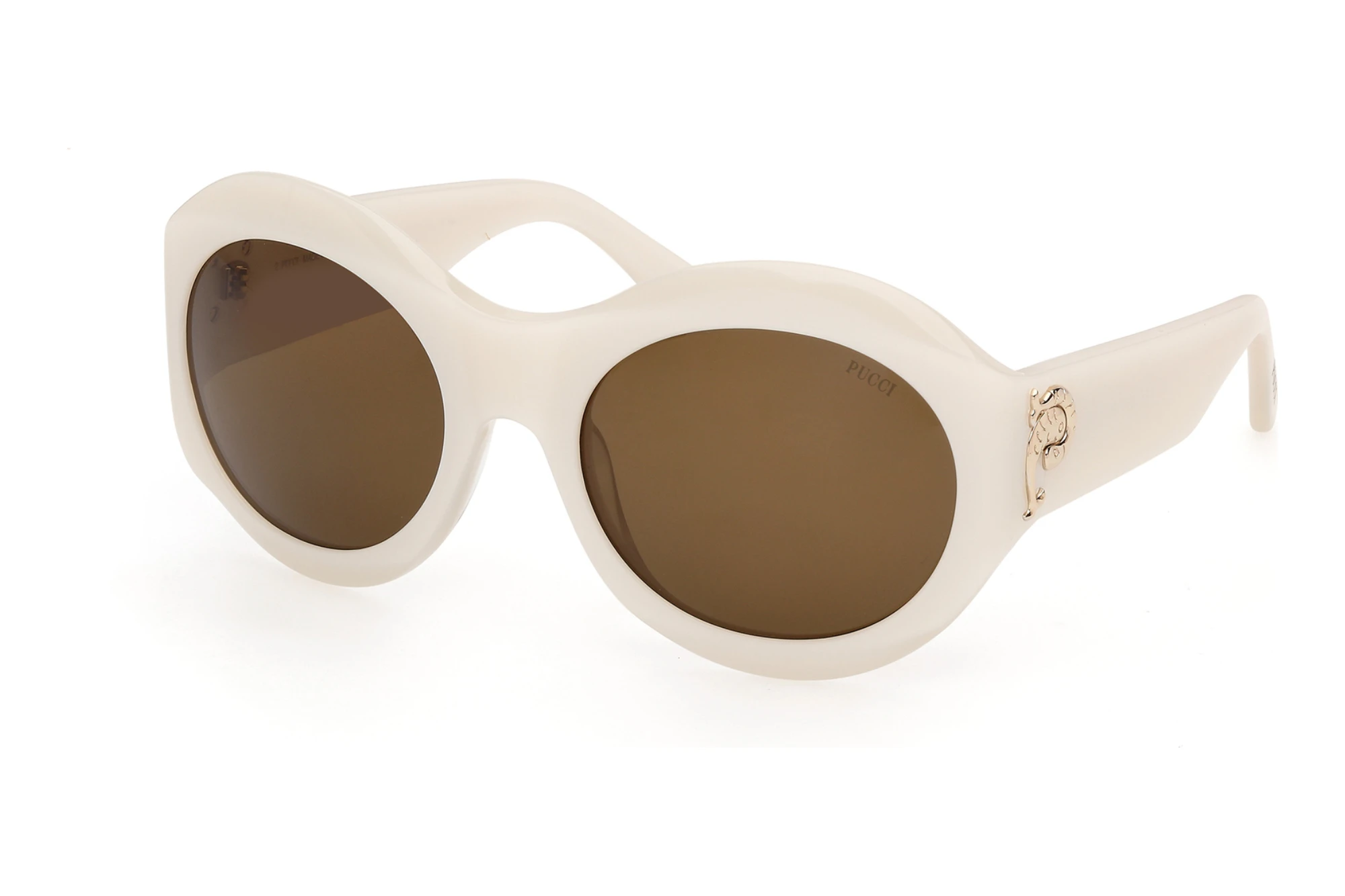 Emilio Pucci EP0260 25E braunWeiss/Perlmutt Emilio Pucci EP0260 25E braunWeiss/Perlmutt