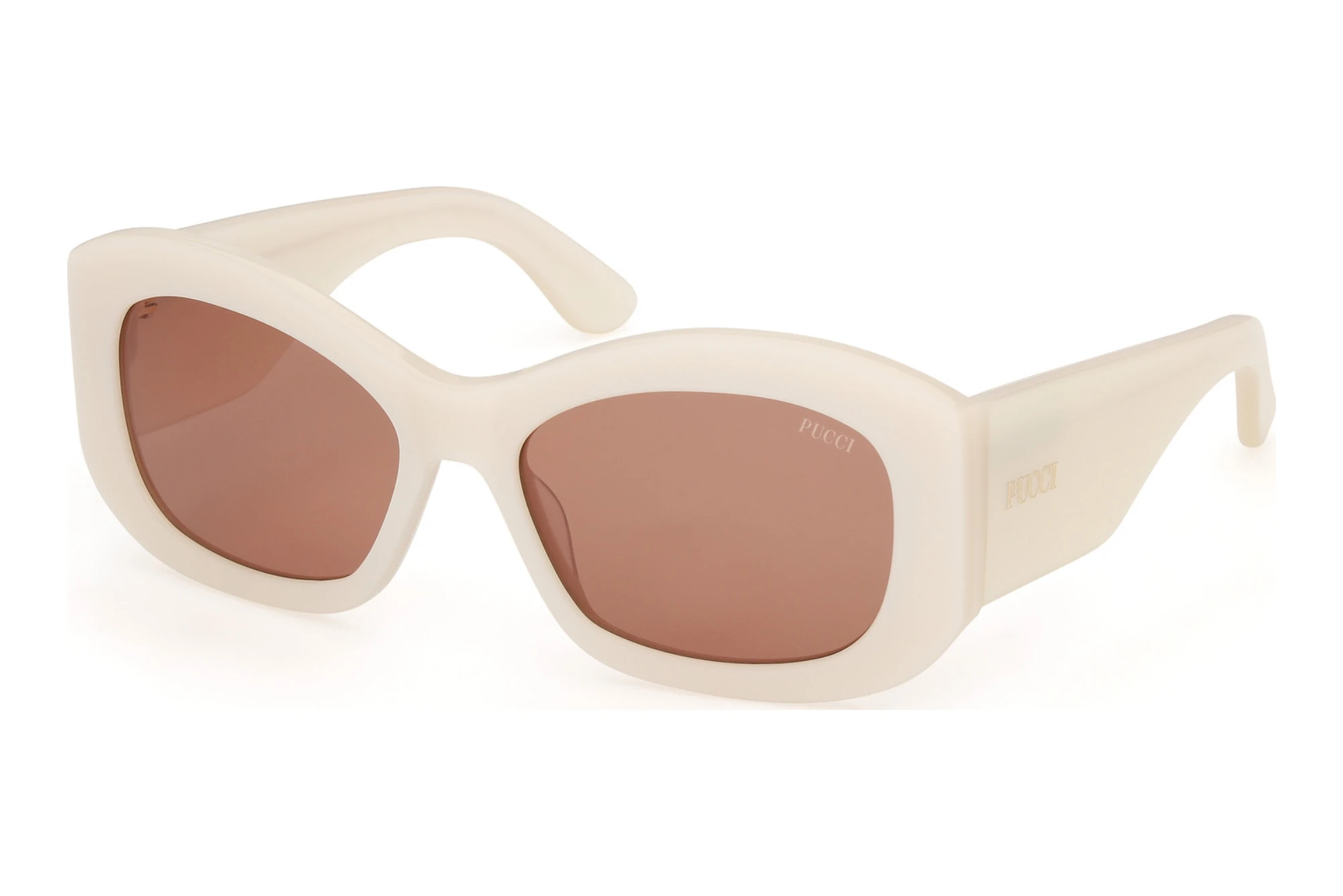 Emilio Pucci EP0263 25E braunWeiss/Perlmutt Emilio Pucci EP0263 25E braunWeiss/Perlmutt