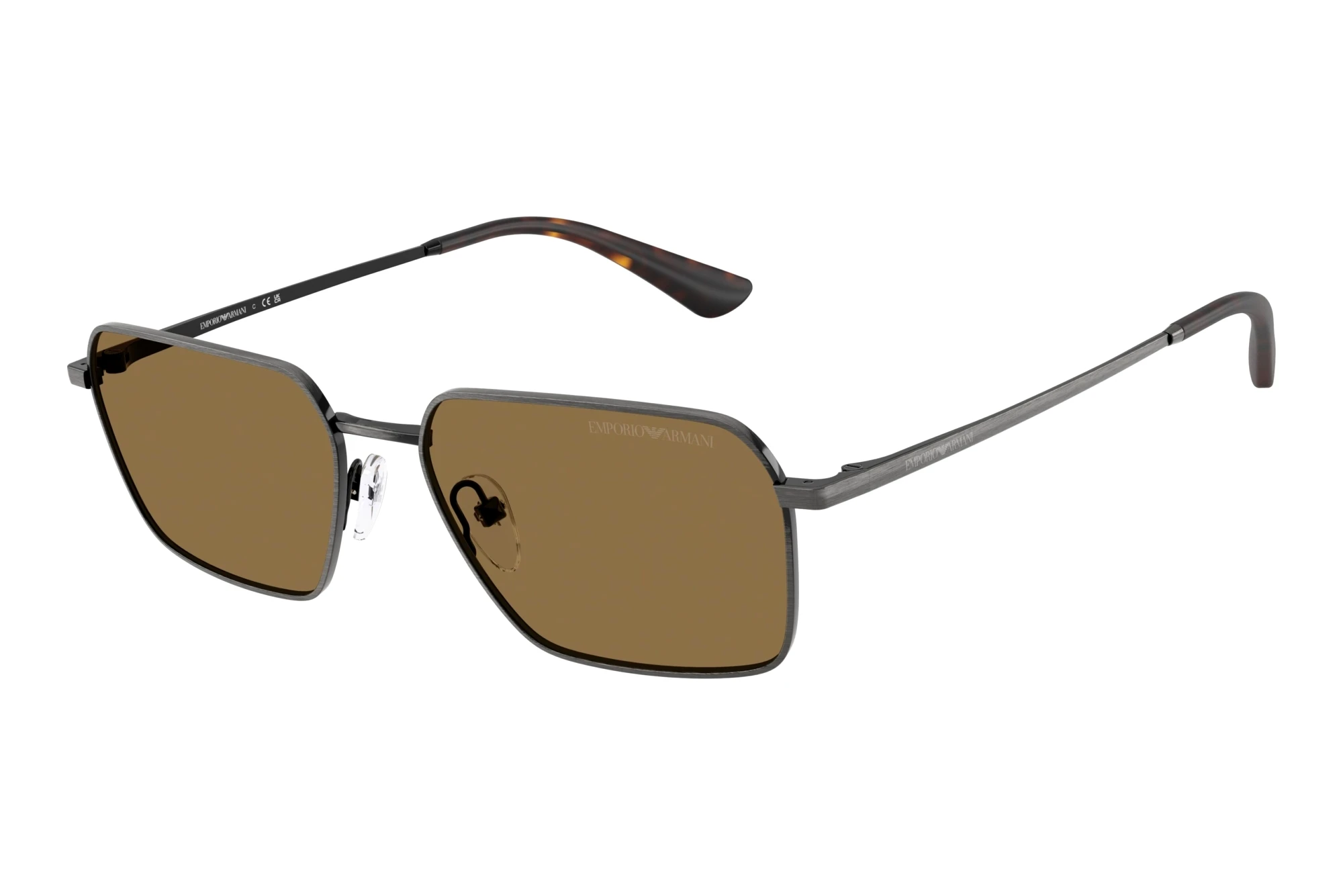 Emporio Armani EA2178 344573 Dark BrownShiny Anticate Silver Emporio Armani EA2178 344573 Dark BrownShiny Anticate Silver