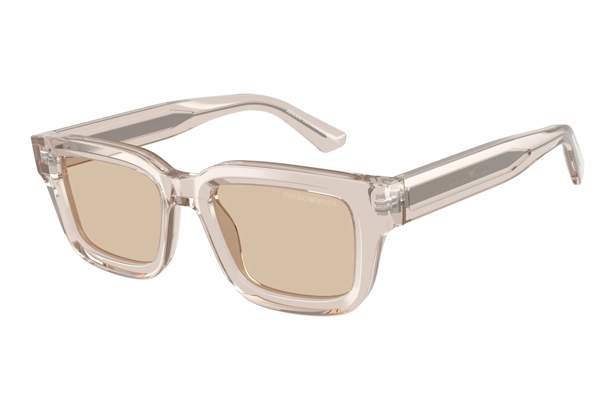 Emporio Armani EA4270 636393 Light BrownShiny Transparent Tundra Emporio Armani EA4270 636393 Light BrownShiny Transparent Tundra