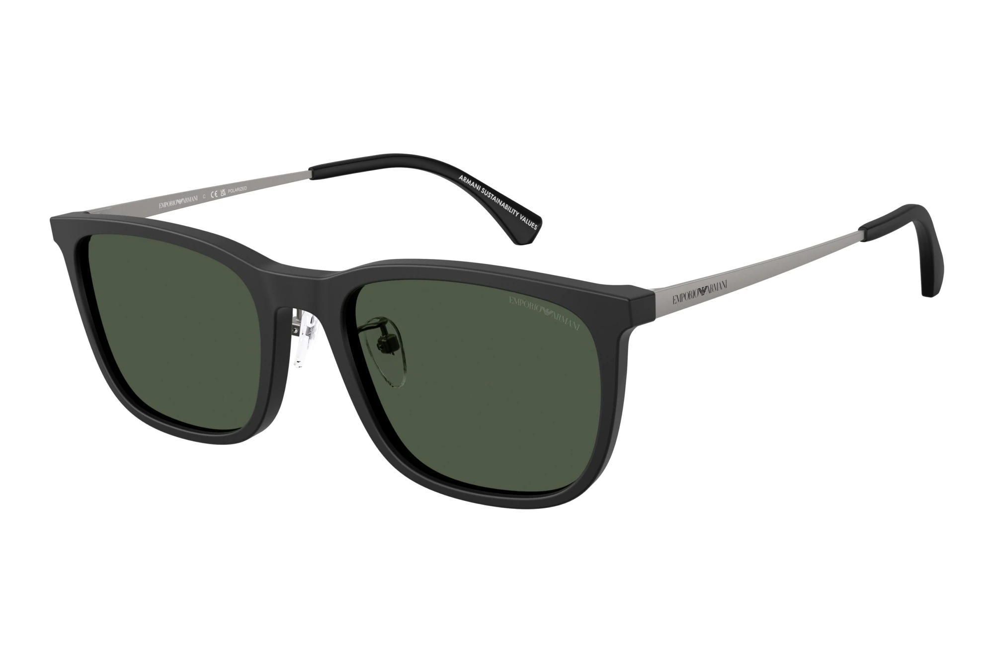 Emporio Armani EA4275D 50019A Dark Green PolarizedMatte Black Emporio Armani EA4275D 50019A Dark Green PolarizedMatte Black
