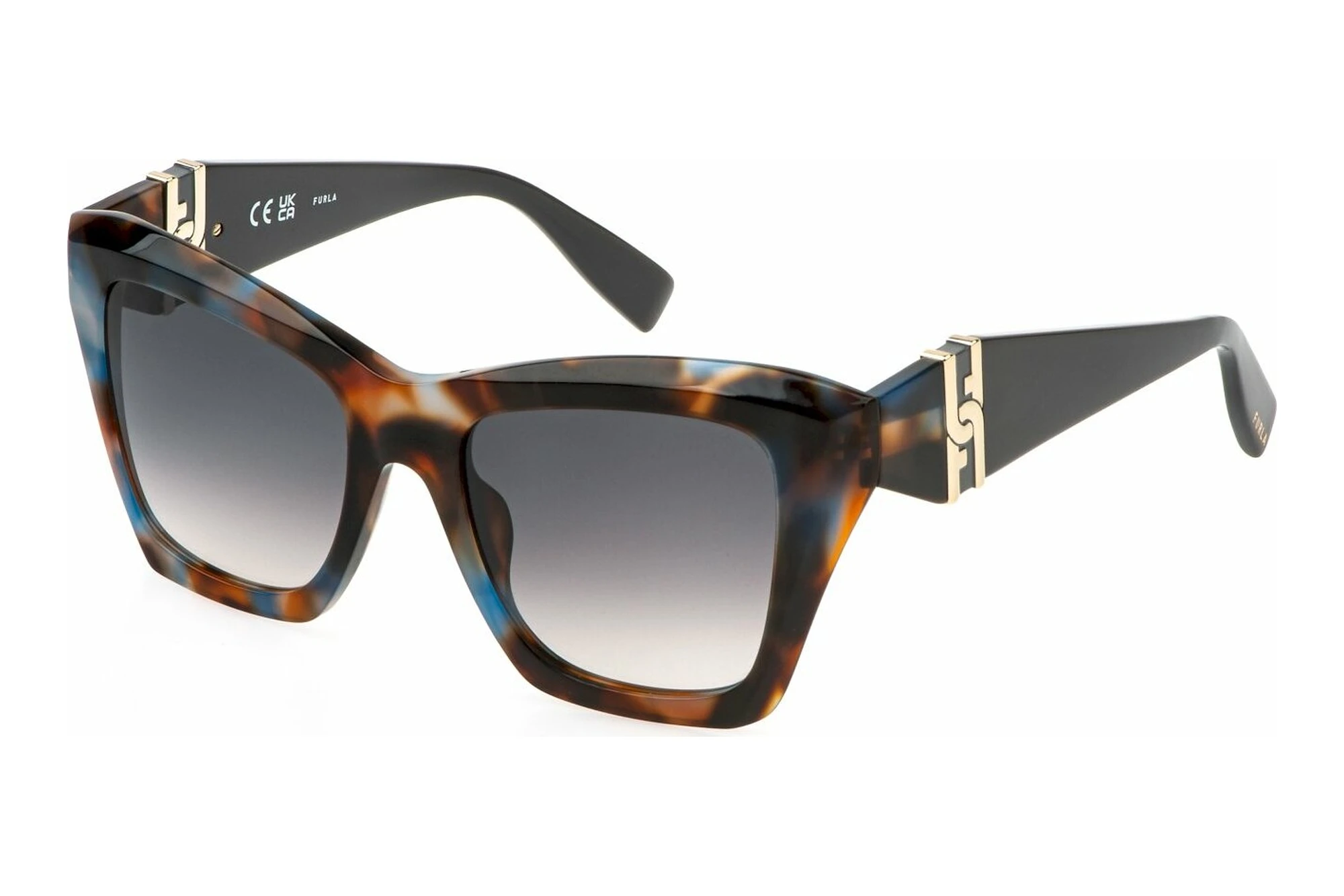 Furla SFU884 09UV SMOKE GRADIENTBROWN/BLU HAVANA Furla SFU884 09UV SMOKE GRADIENTBROWN/BLU HAVANA