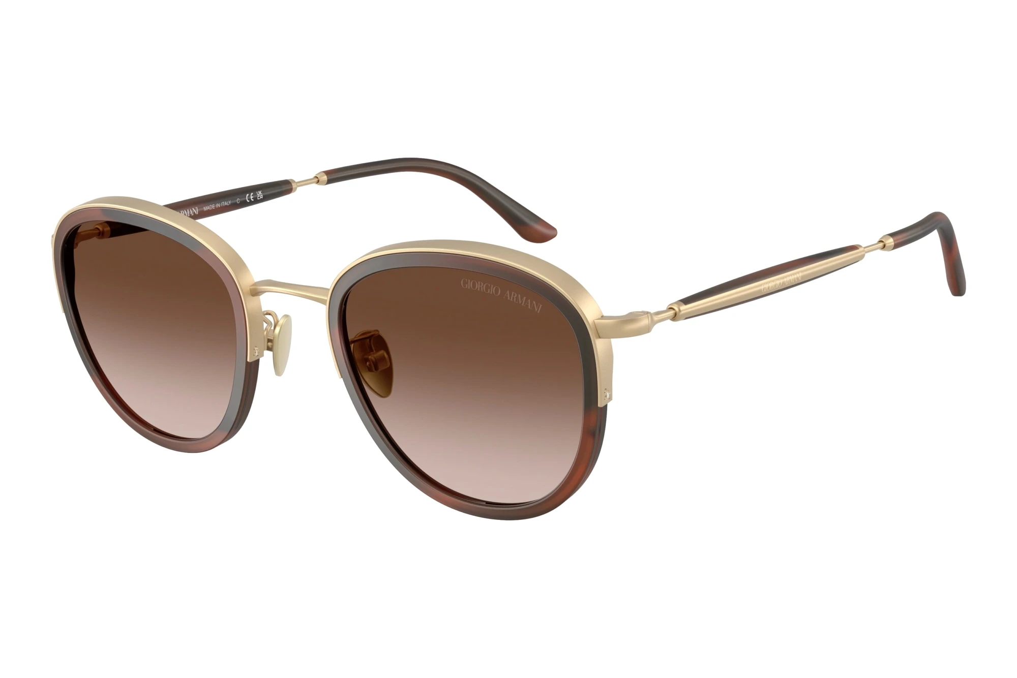 Giorgio Armani AR6176 300213 Brown GradientMatte Pale Gold Giorgio Armani AR6176 300213 Brown GradientMatte Pale Gold