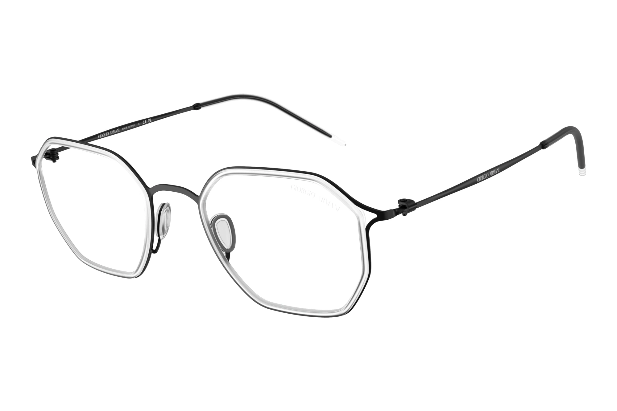 Giorgio Armani AR6188 30011W ClearMatte Black Giorgio Armani AR6188 30011W ClearMatte Black