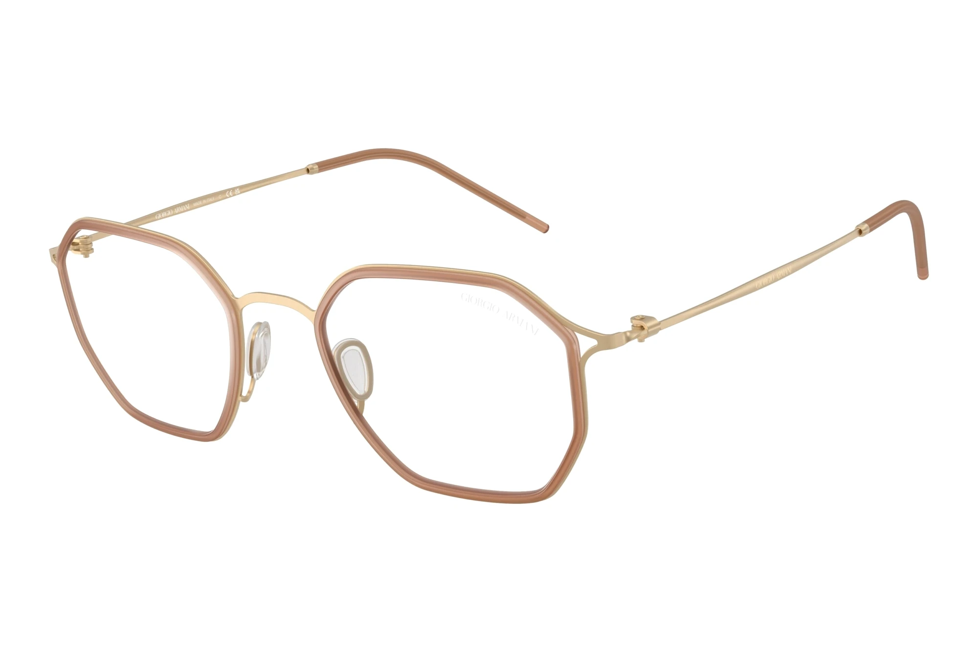 Giorgio Armani AR6188 30021W ClearMatte Pale Gold Giorgio Armani AR6188 30021W ClearMatte Pale Gold