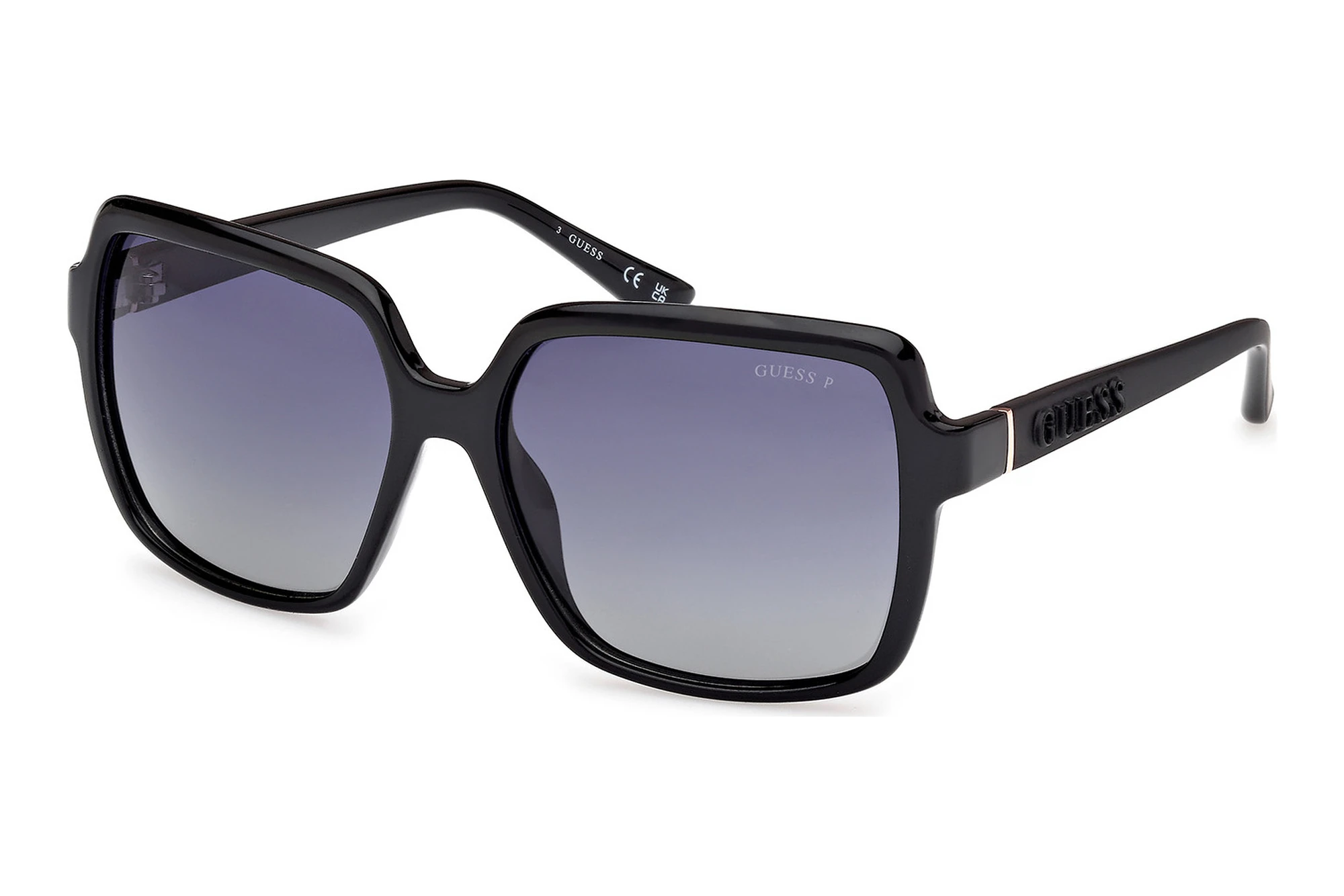 Guess GU00157 01D grau polarisierendGlänzend Schwarz Guess GU00157 01D grau polarisierendGlänzend Schwarz