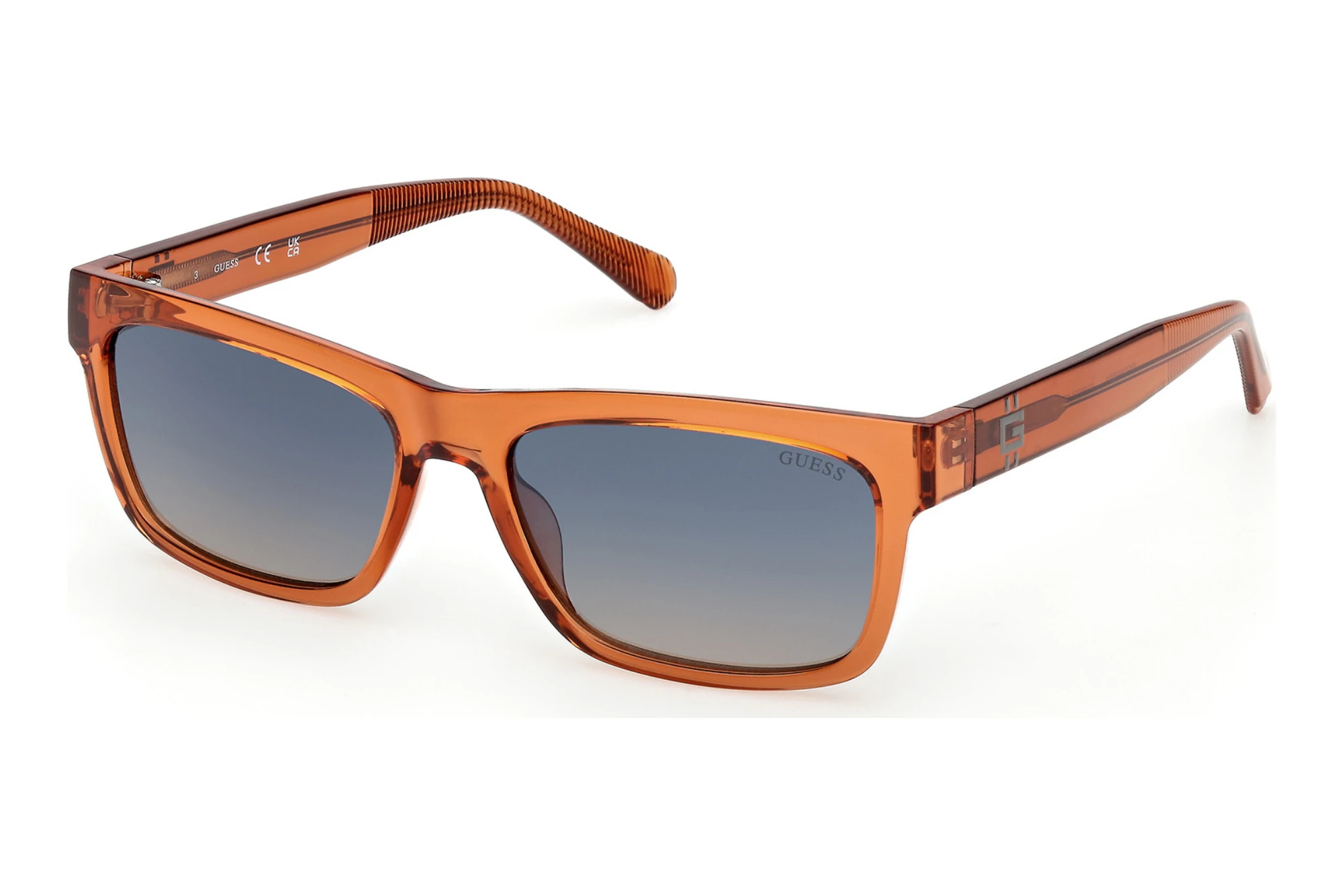 Guess GU00221 42X blau verspiegeltGlänzend Dunkel Orange Guess GU00221 42X blau verspiegeltGlänzend Dunkel Orange