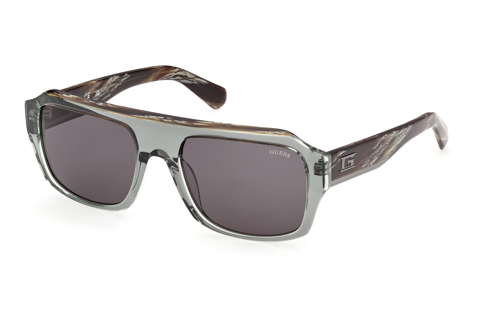 Guess GU00367 96A grauGlänzend Dunkelgrün Guess GU00367 96A grauGlänzend Dunkelgrün
