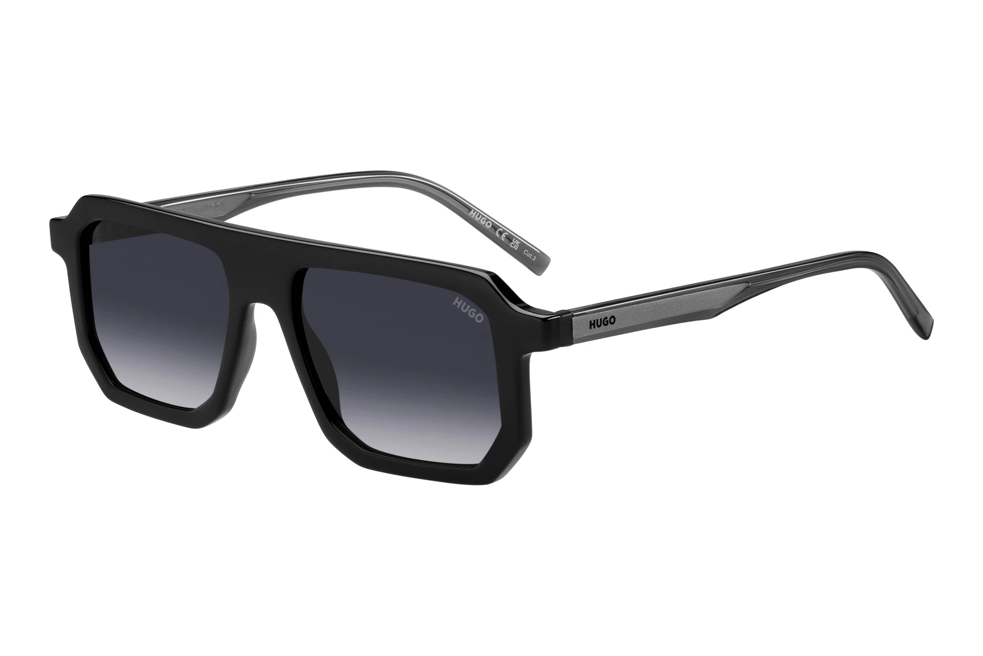 Hugo HG 1312/S 807/9O DARK GREY SHADEDBLACK Hugo HG 1312/S 807/9O DARK GREY SHADEDBLACK