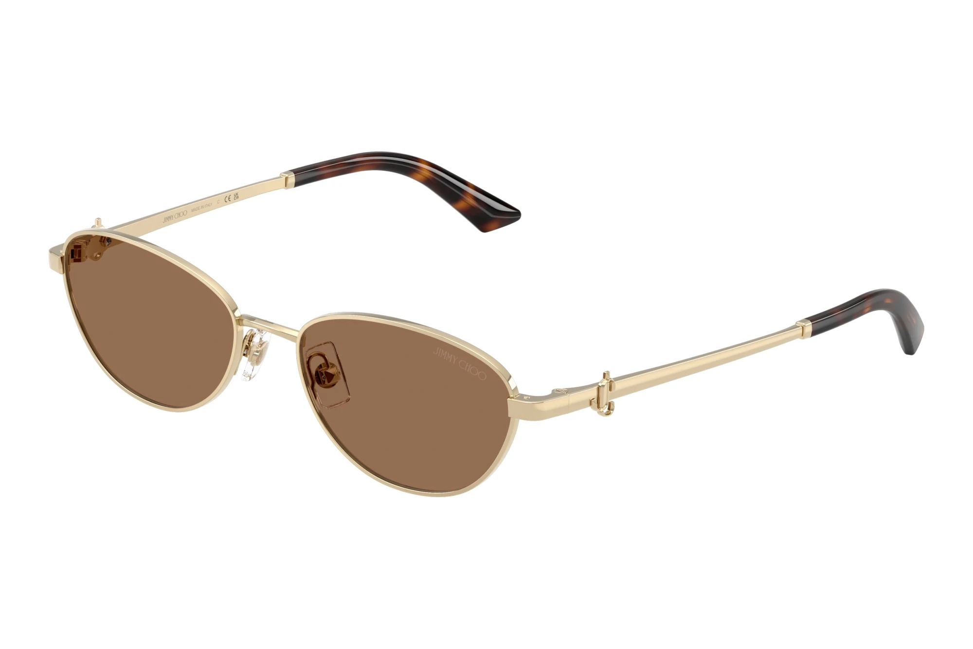 Jimmy Choo JC4032BD 300673 Dark BrownPale Gold Jimmy Choo JC4032BD 300673 Dark BrownPale Gold