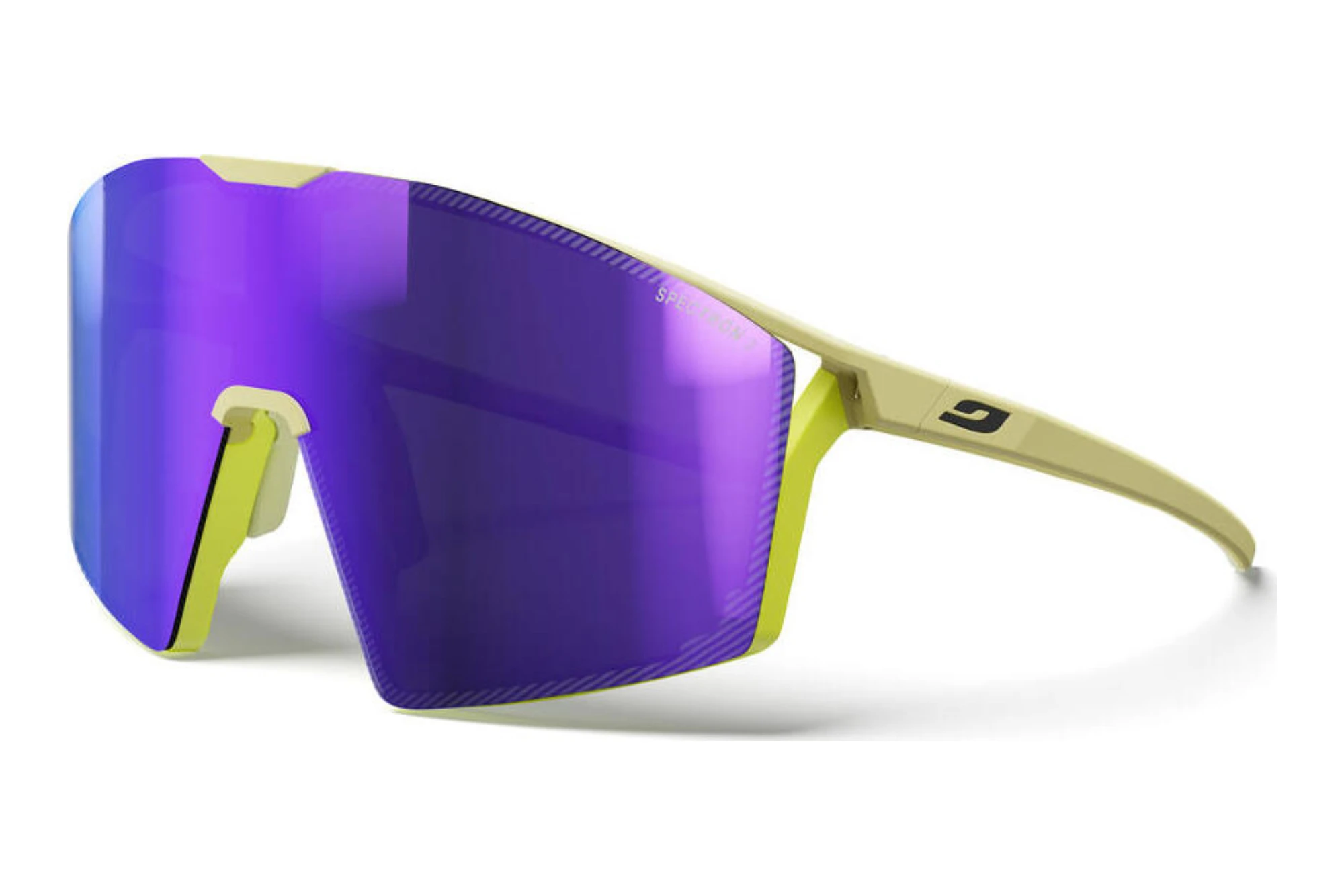 Julbo EDGE 51_J562 Helles Kastanienbraun Matt / Neongelb Julbo EDGE 51_J562 Helles Kastanienbraun Matt / Neongelb