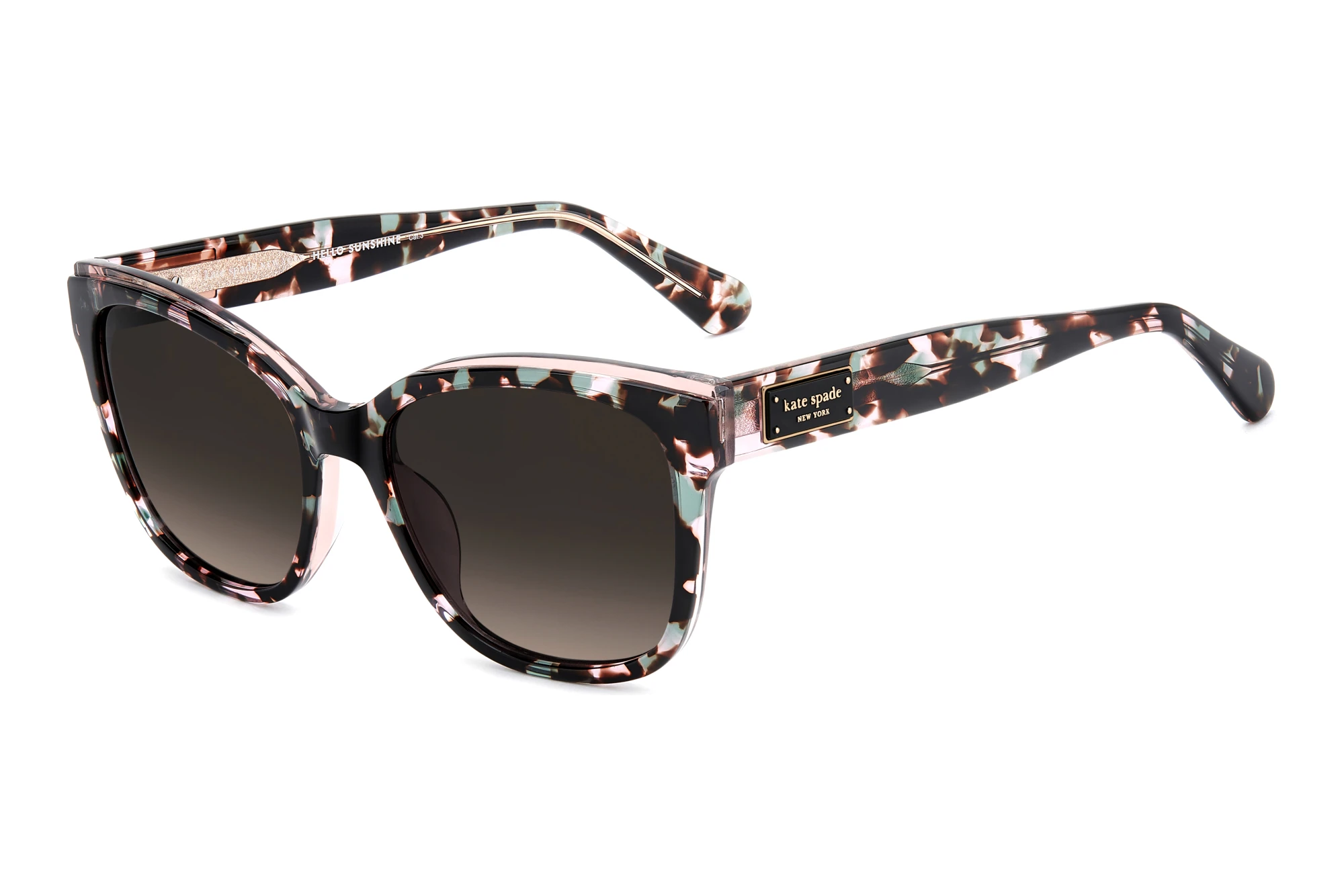 Kate Spade KS FATIMAH 2/S MYA/HA BROWN SHADEDGREEN PINK HAVANA Kate Spade KS FATIMAH 2/S MYA/HA BROWN SHADEDGREEN PINK HAVANA