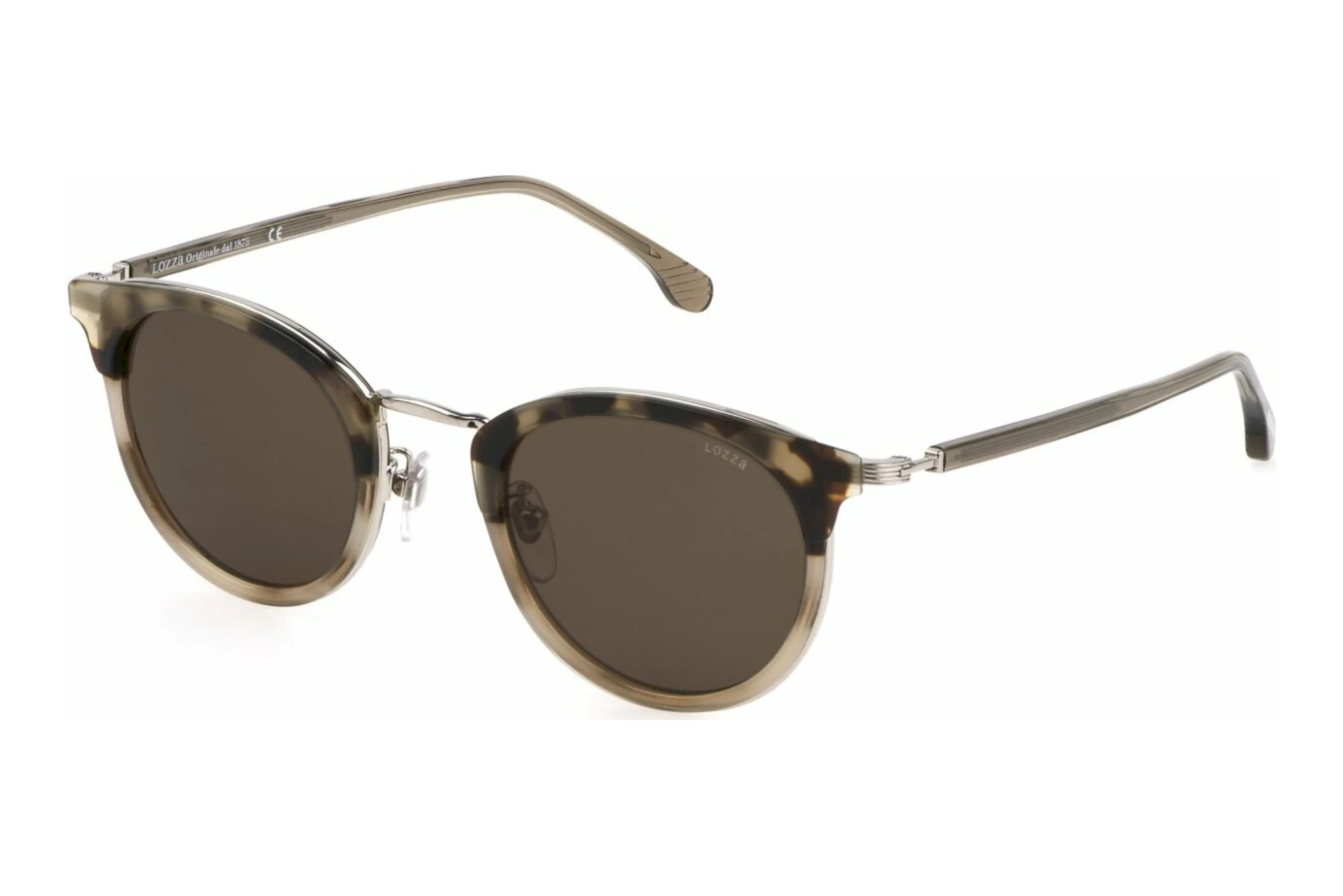 Lozza SL2393 02BW BROWNBLACK/KAKI HAVANA + BEIGE Lozza SL2393 02BW BROWNBLACK/KAKI HAVANA + BEIGE