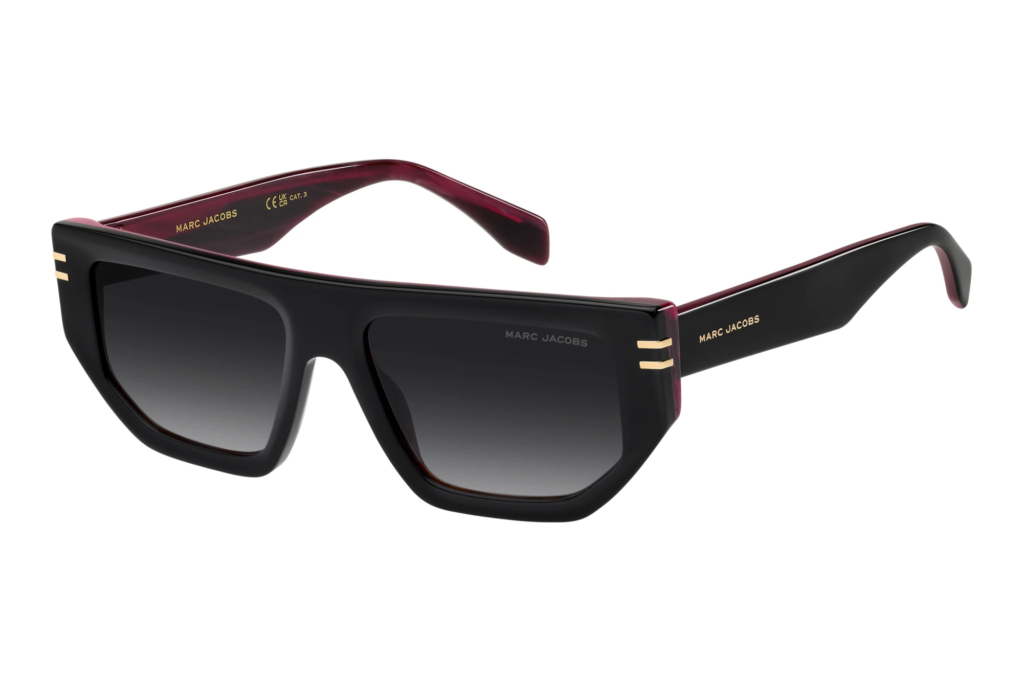 Marc Jacobs MARC 904/S I34/9O DARK GREY SHADEDMARBLE BURGUNDY Marc Jacobs MARC 904/S I34/9O DARK GREY SHADEDMARBLE BURGUNDY
