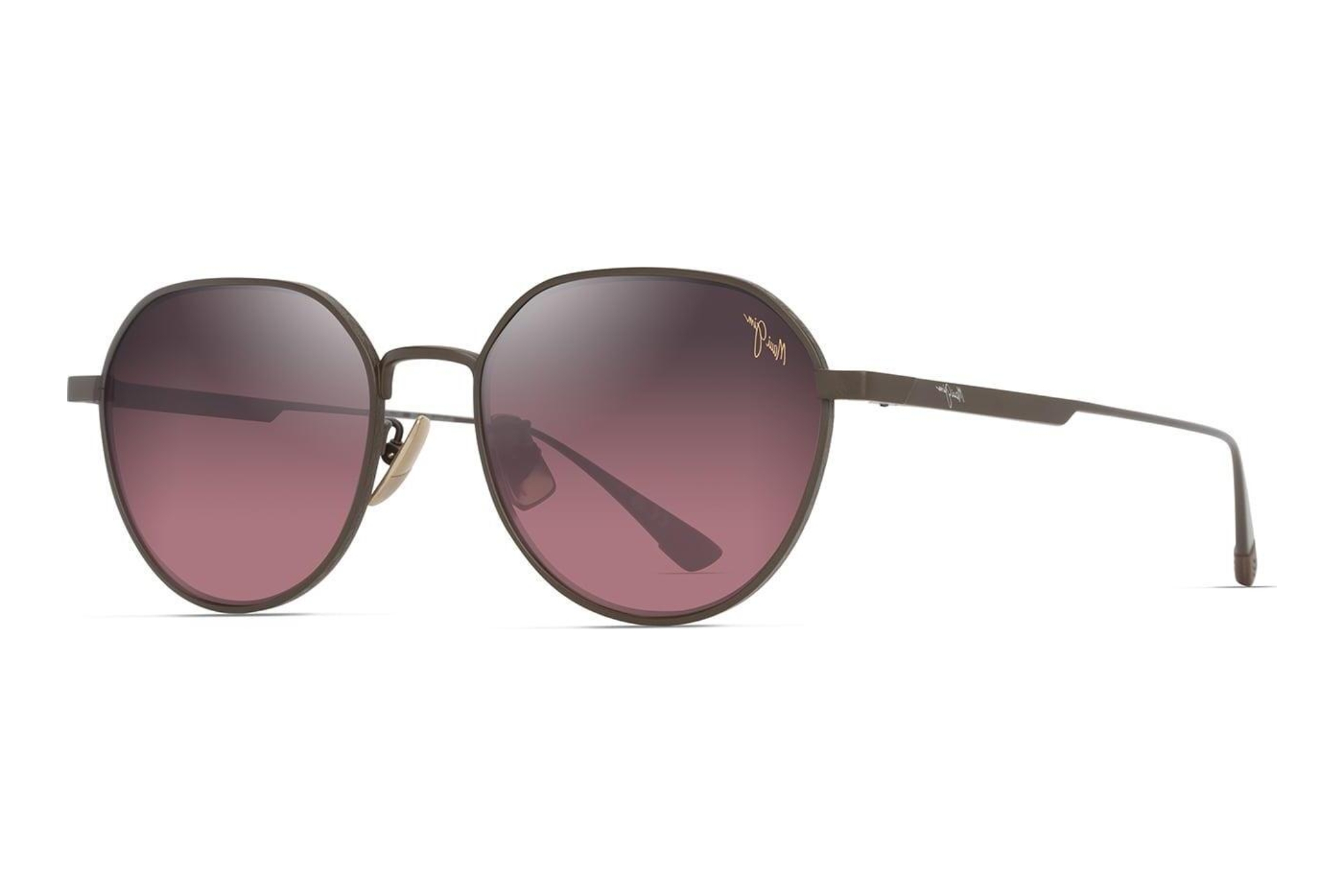 Maui Jim Kaulana AF RS627-01 Maui Rose®Shiny Brown Maui Jim Kaulana AF RS627-01 Maui Rose®Shiny Brown