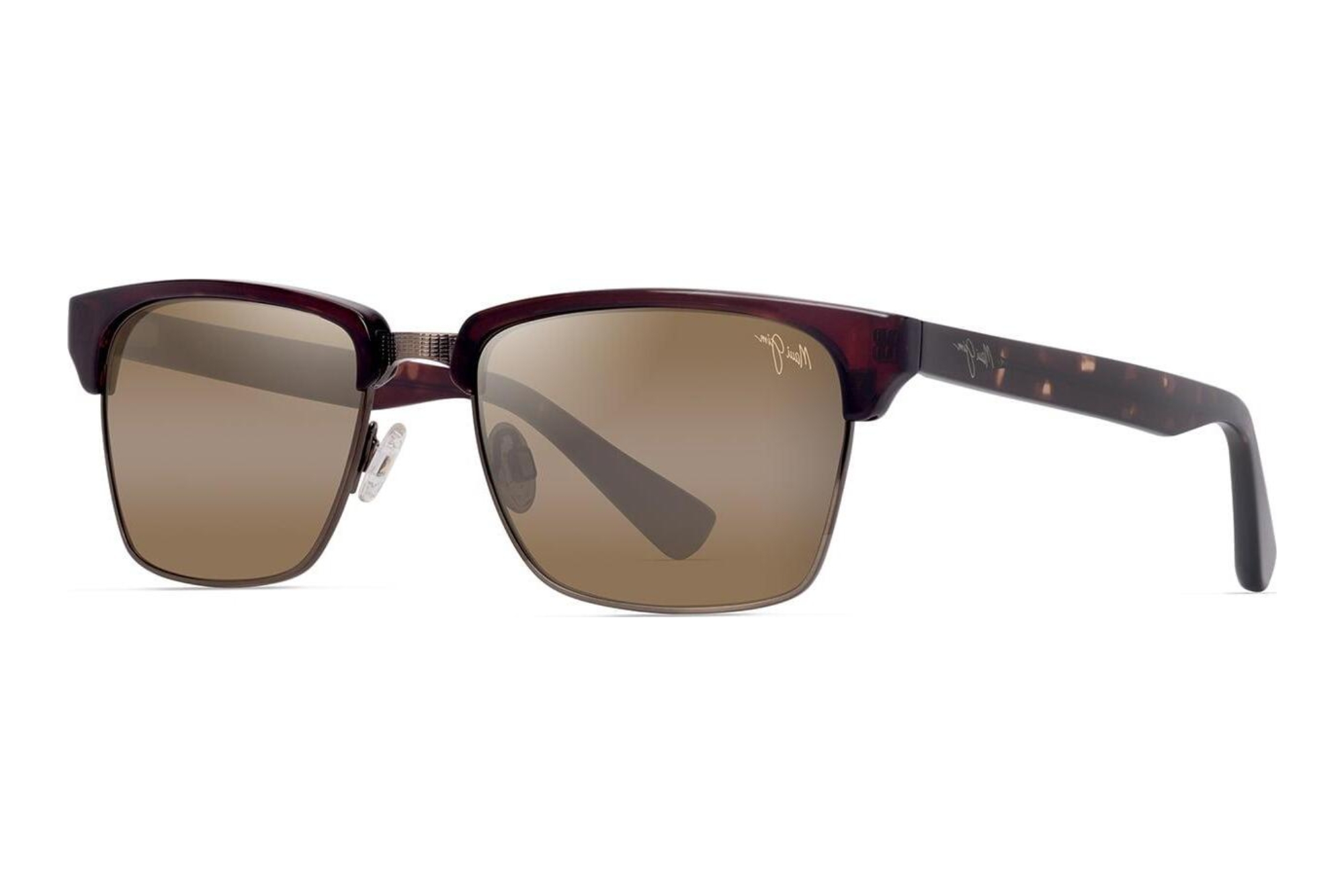 Maui Jim Kawika XL H354-10 HCL® BronzeShiny Reddish Havana Maui Jim Kawika XL H354-10 HCL® BronzeShiny Reddish Havana