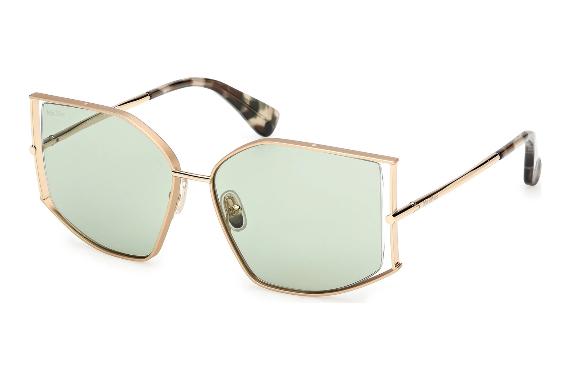 Max Mara MM0142 32N grünGlänzend Blassgold Max Mara MM0142 32N grünGlänzend Blassgold