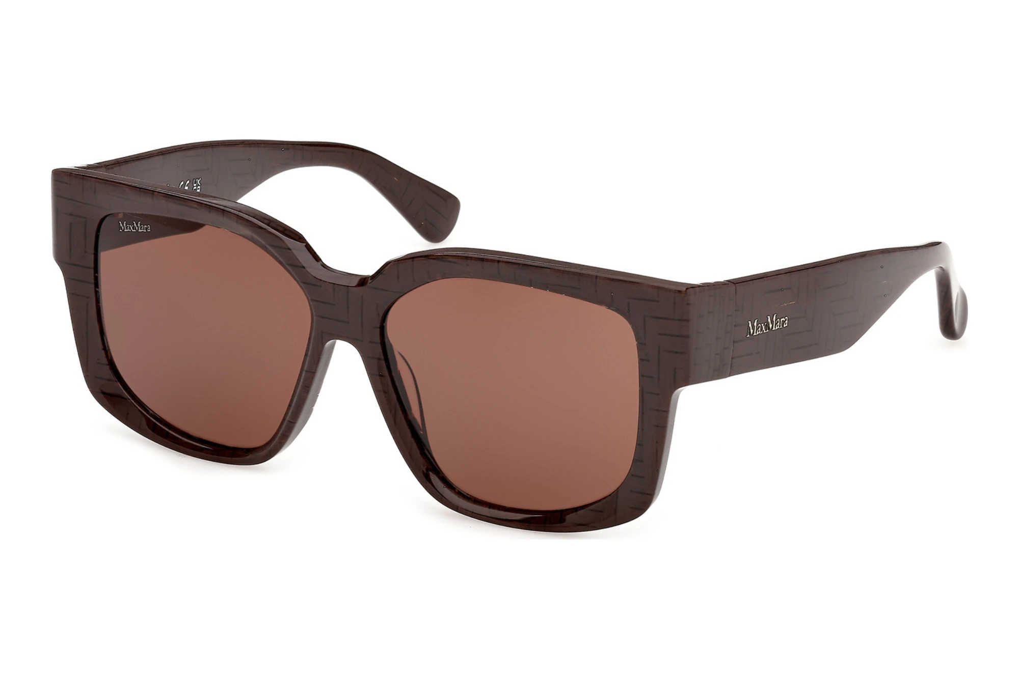 Max Mara MM0145 50J braunHellbraun /Muster Max Mara MM0145 50J braunHellbraun /Muster