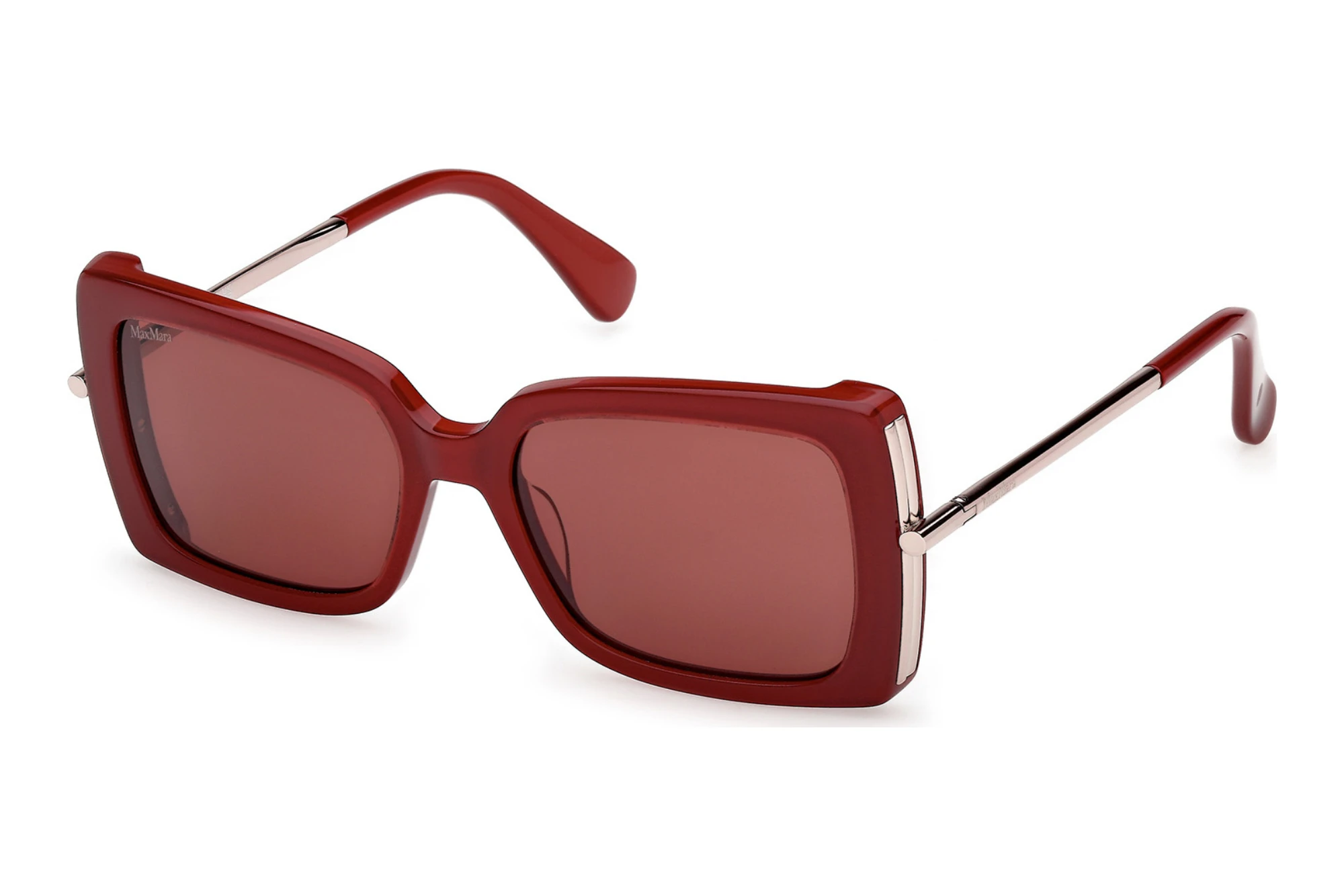 Max Mara MM0166 69S bordeauxBordeaux Glänzend Max Mara MM0166 69S bordeauxBordeaux Glänzend