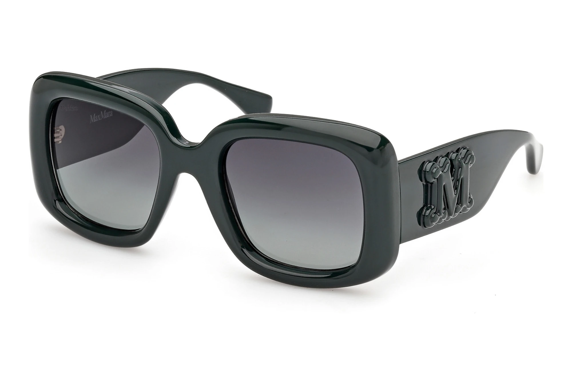 Max Mara MM0207 96P grün verlaufendGlänzend Dunkelgrün Max Mara MM0207 96P grün verlaufendGlänzend Dunkelgrün