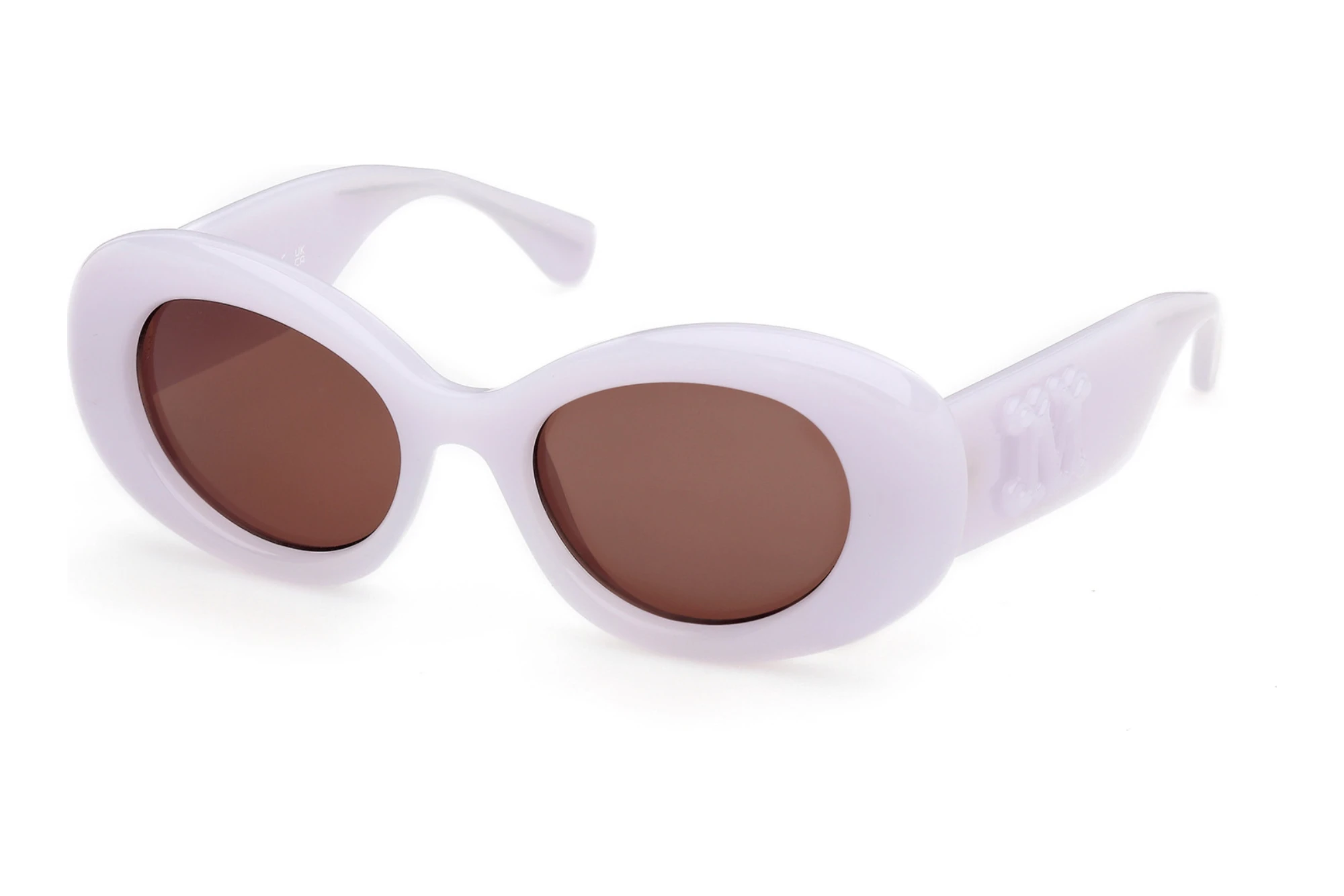 Max Mara MM0208 21E braunGlänzend Weiss Max Mara MM0208 21E braunGlänzend Weiss