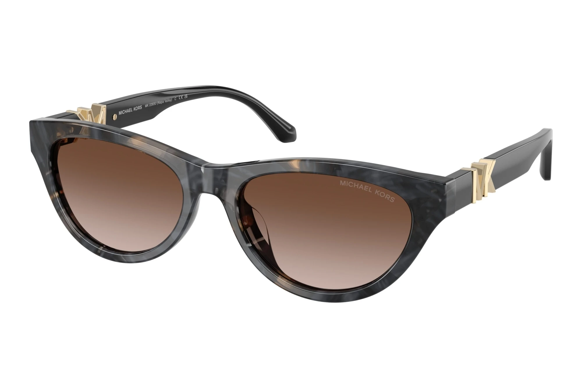 Michael Kors MK2293U 394513 Brown GradientBlack Camo Tortoise Michael Kors MK2293U 394513 Brown GradientBlack Camo Tortoise